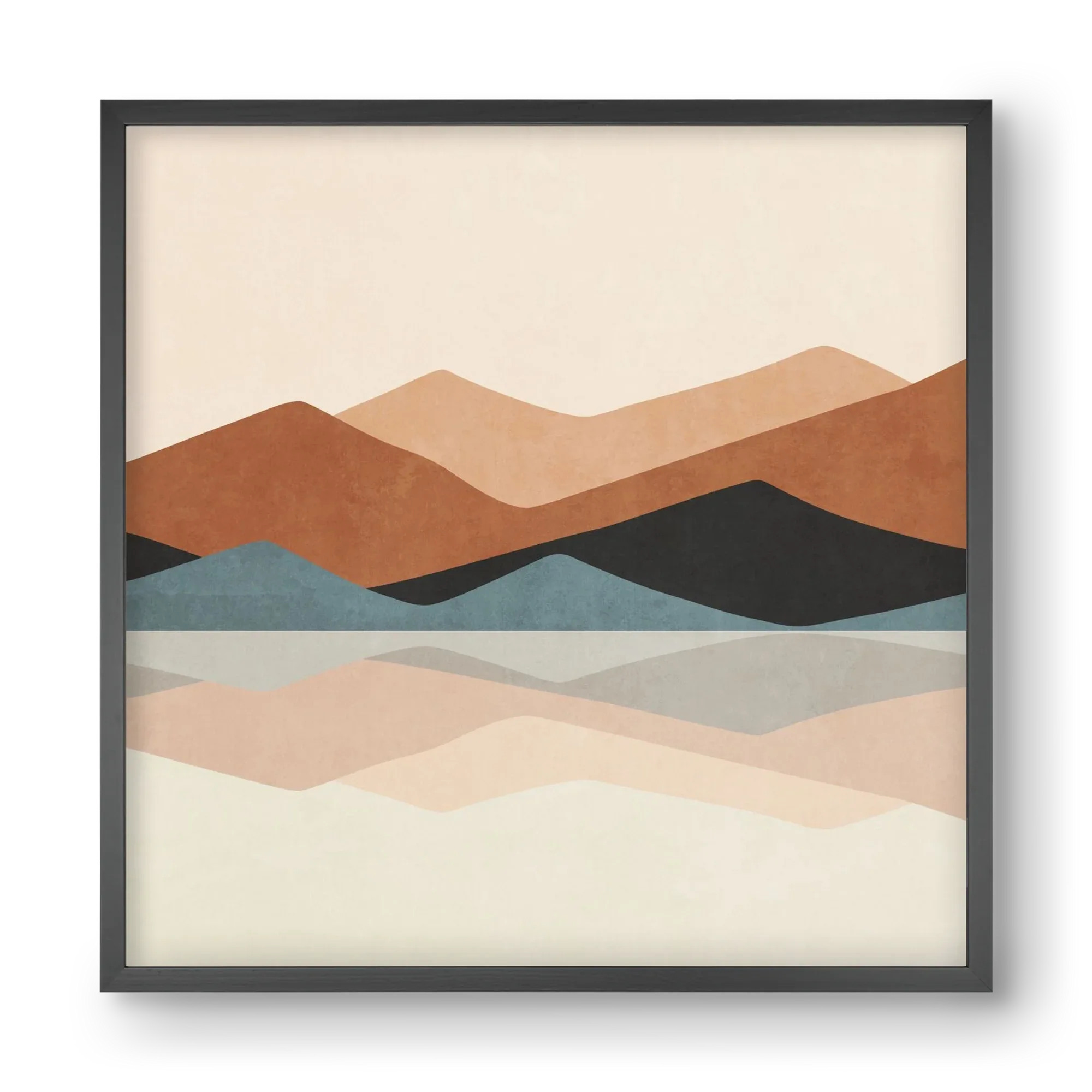 MINIMAL TROPICAL ART - LANDSCAPE 02 - artbridge