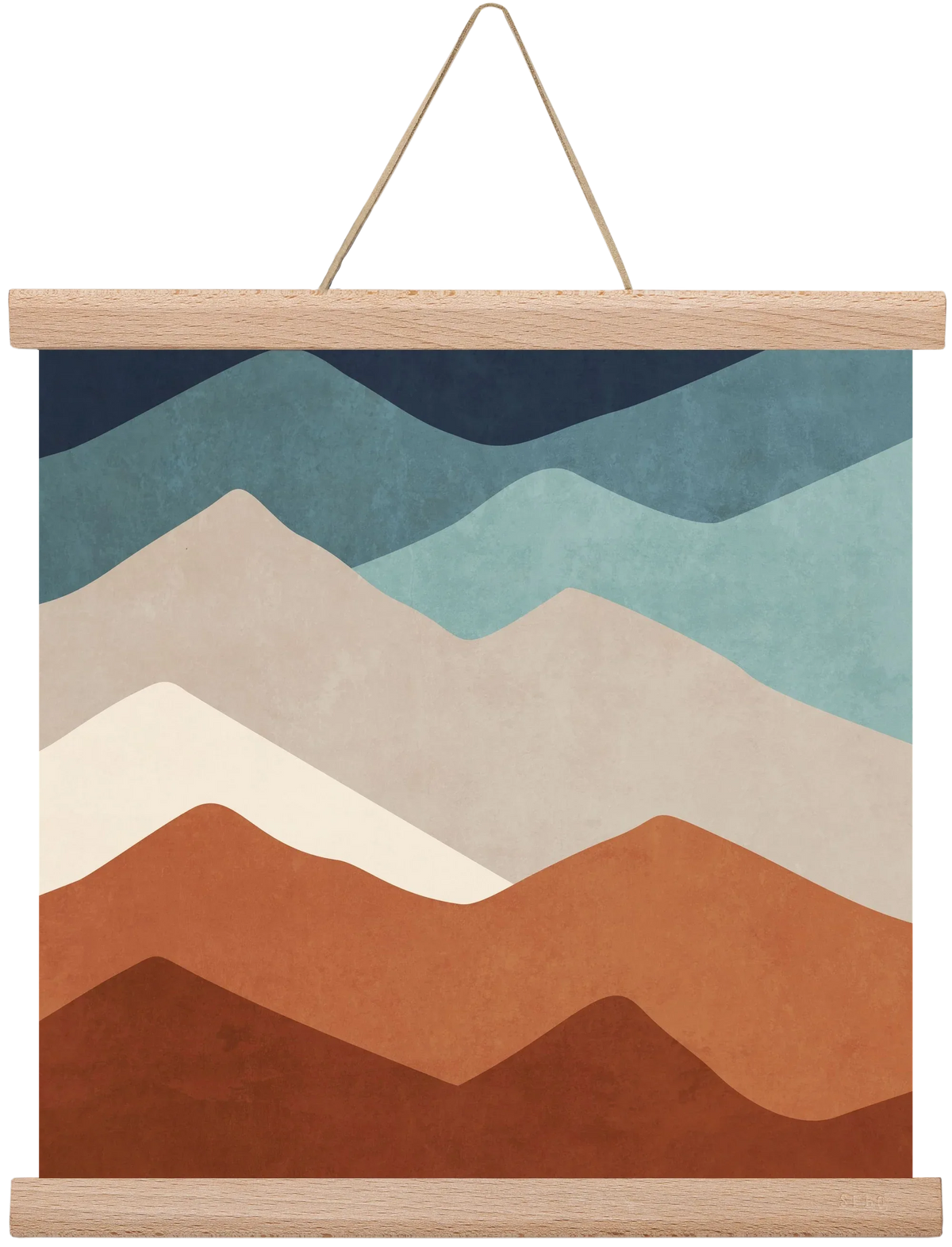 MINIMAL TROPICAL ART - LANDSCAPE 03 - artbridge