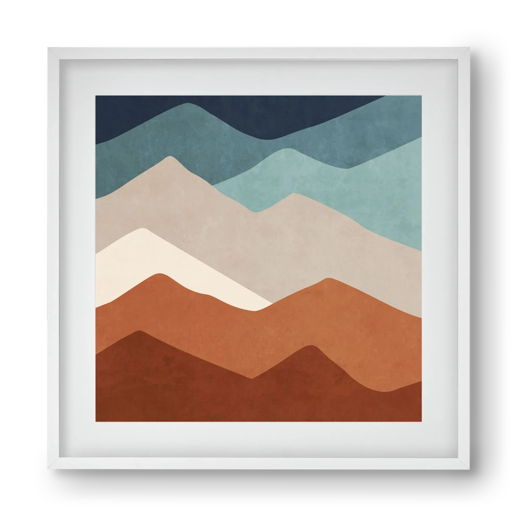 MINIMAL TROPICAL ART - LANDSCAPE 03 - artbridge