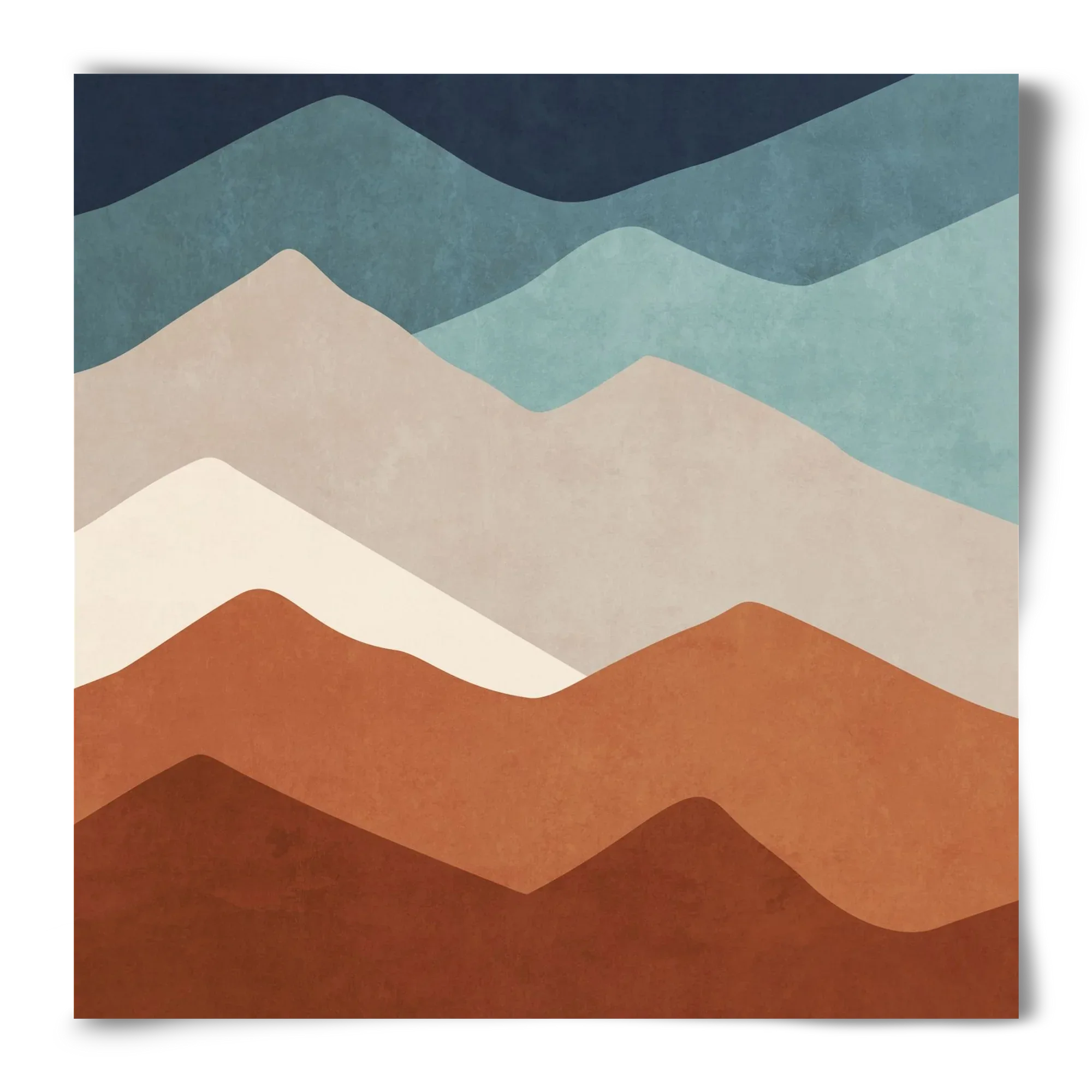 MINIMAL TROPICAL ART - LANDSCAPE 03 - artbridge