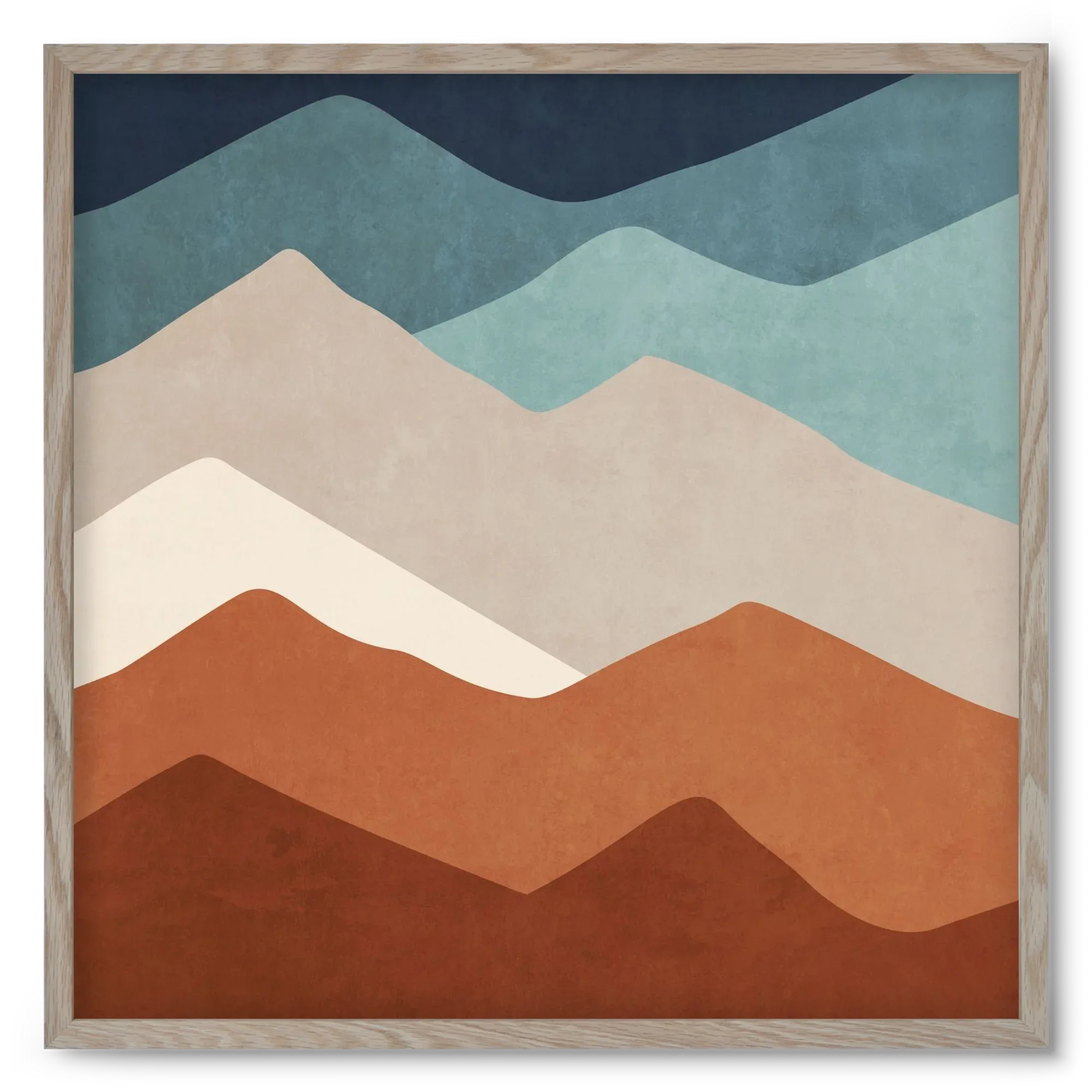 MINIMAL TROPICAL ART - LANDSCAPE 03 - artbridge