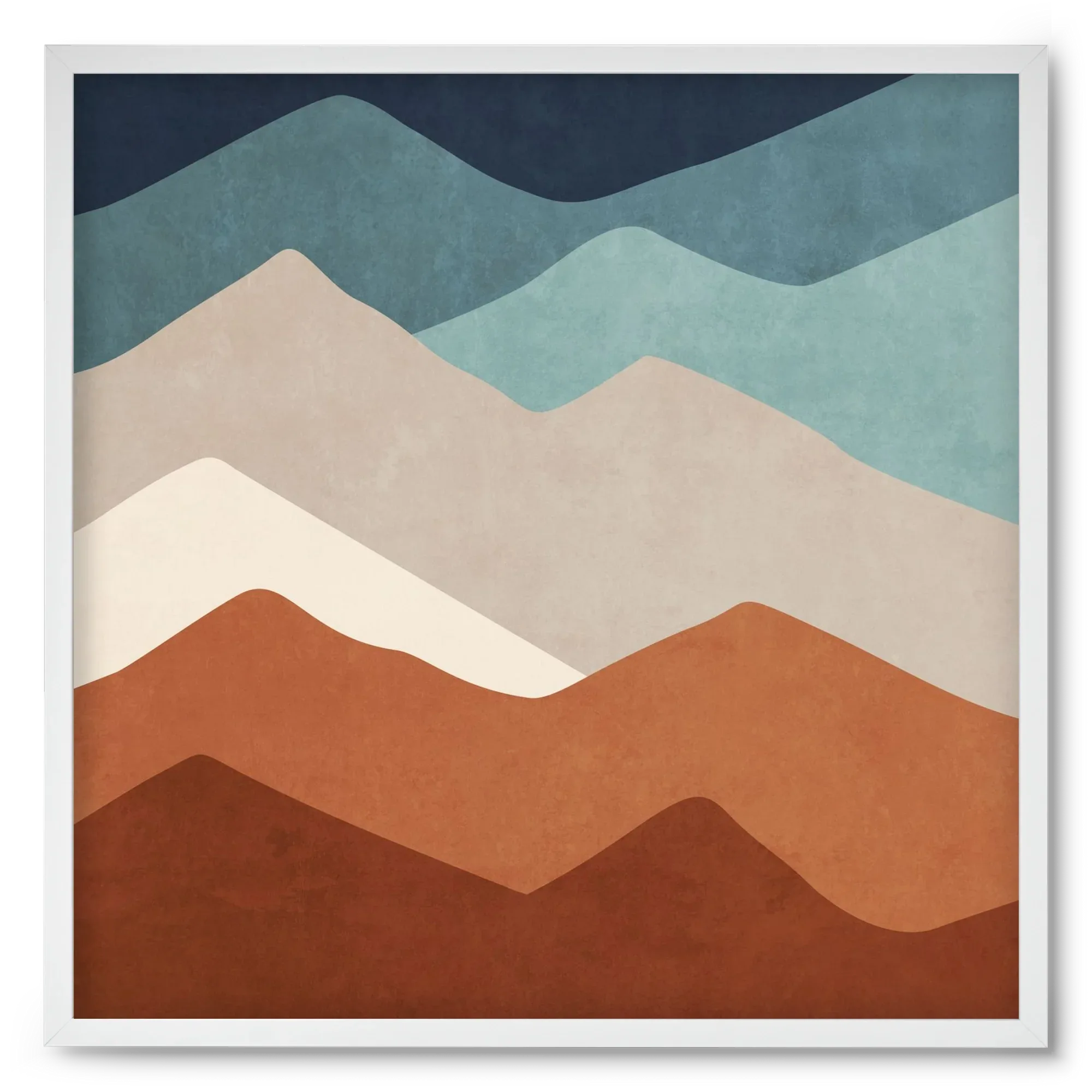 MINIMAL TROPICAL ART - LANDSCAPE 03 - artbridge