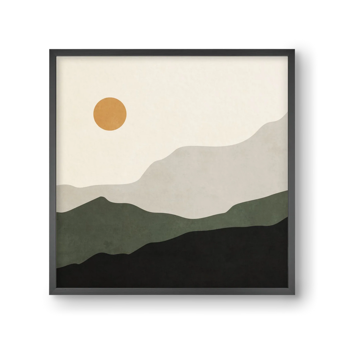 MINIMAL TROPICAL ART - LANDSCAPE 04 - artbridge
