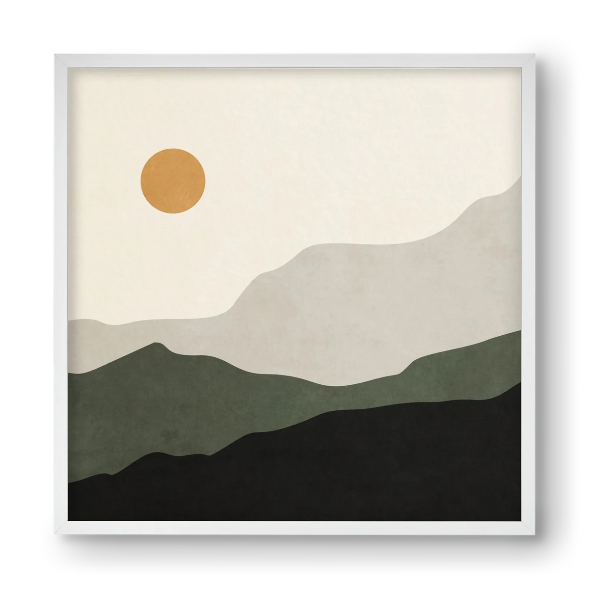 MINIMAL TROPICAL ART - LANDSCAPE 04 - artbridge