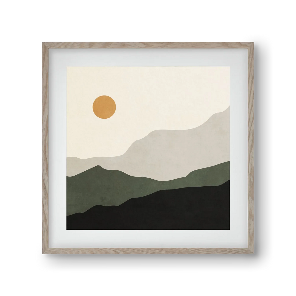 MINIMAL TROPICAL ART - LANDSCAPE 04 - artbridge