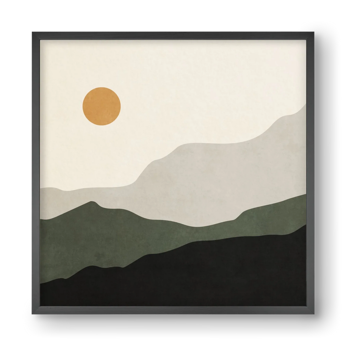 MINIMAL TROPICAL ART - LANDSCAPE 04 - artbridge
