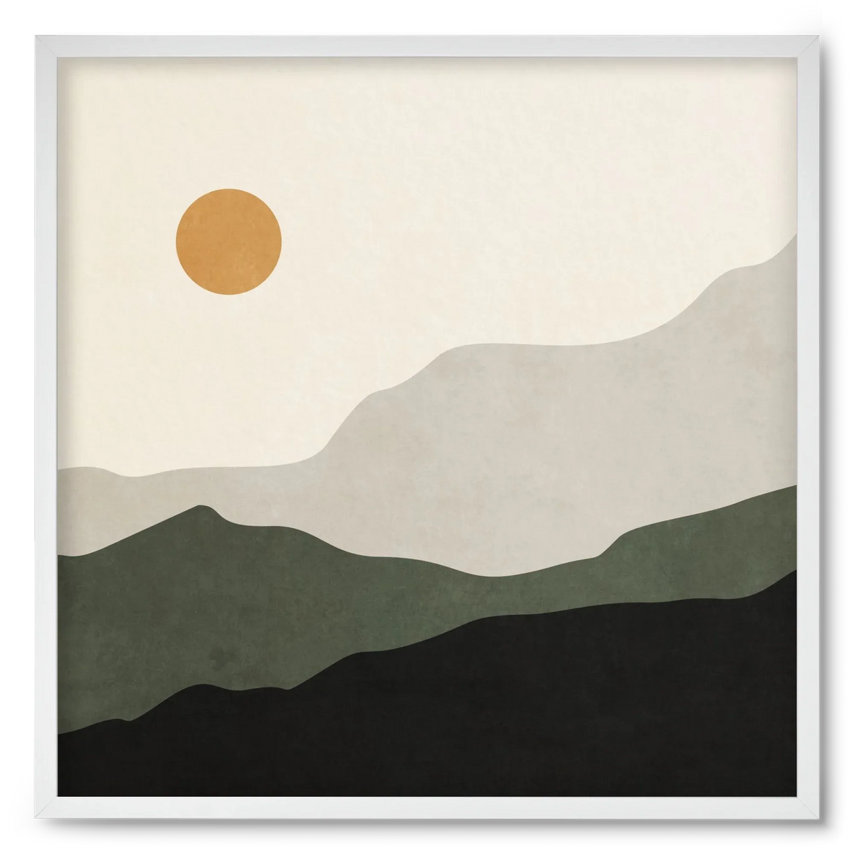 MINIMAL TROPICAL ART - LANDSCAPE 04 - artbridge