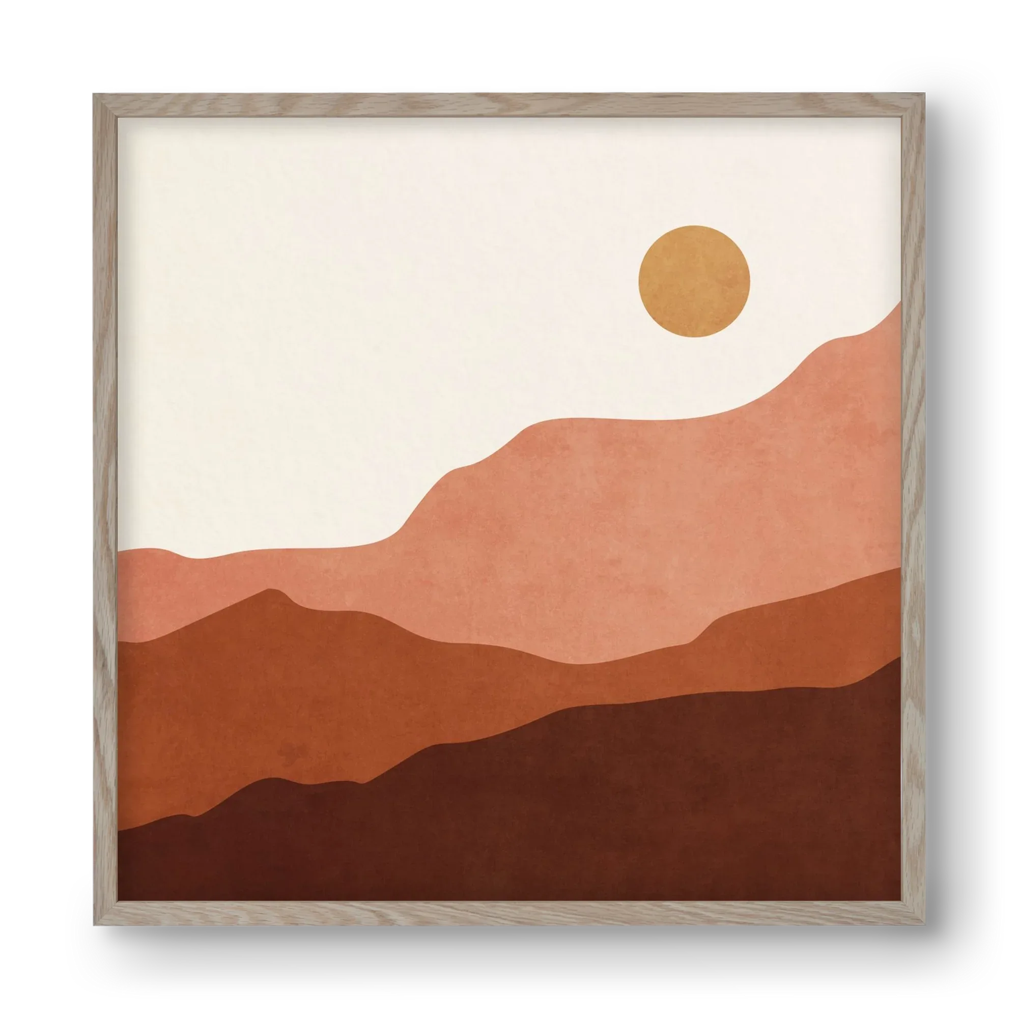 MINIMAL TROPICAL ART - LANDSCAPE 05 - artbridge