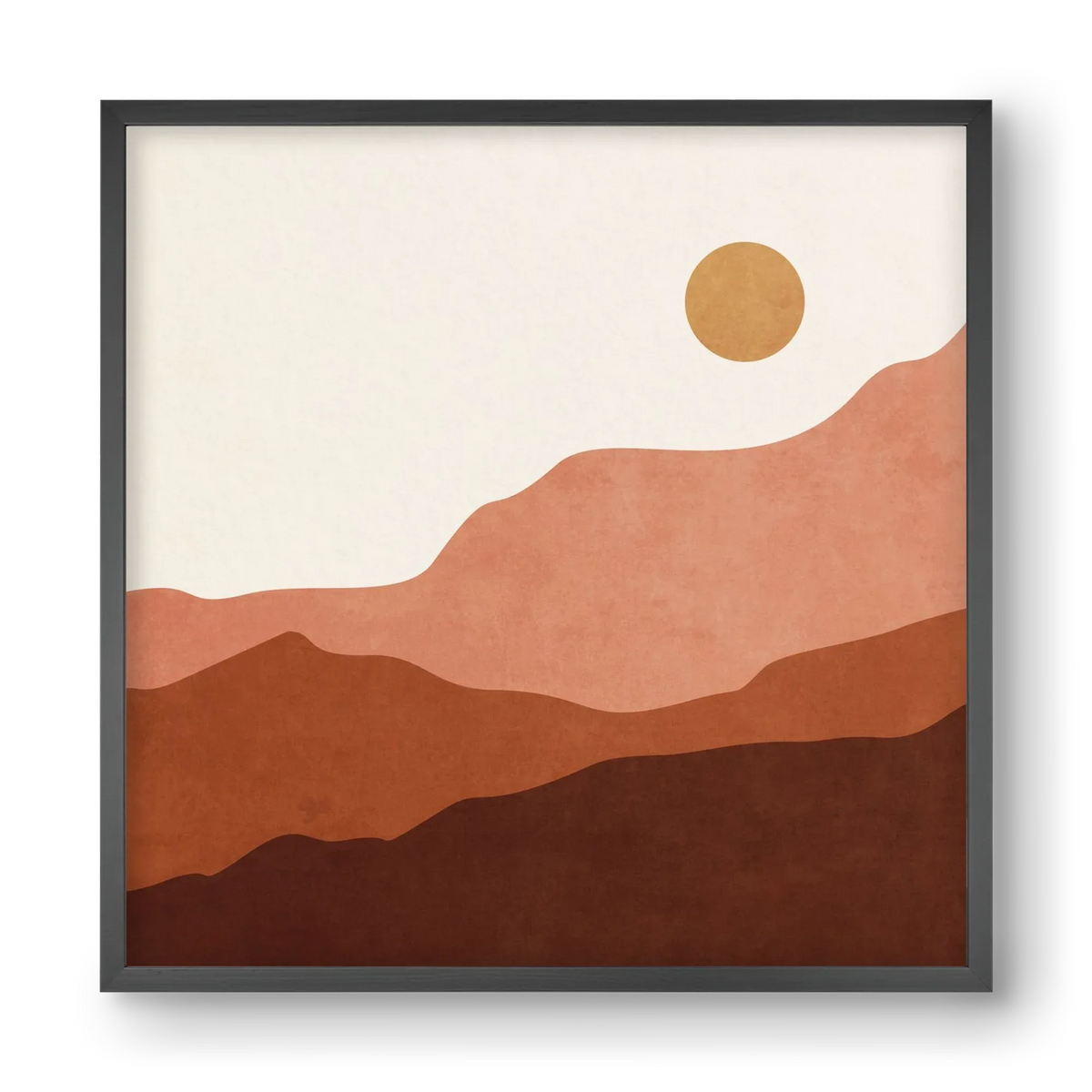 MINIMAL TROPICAL ART - LANDSCAPE 05 - artbridge