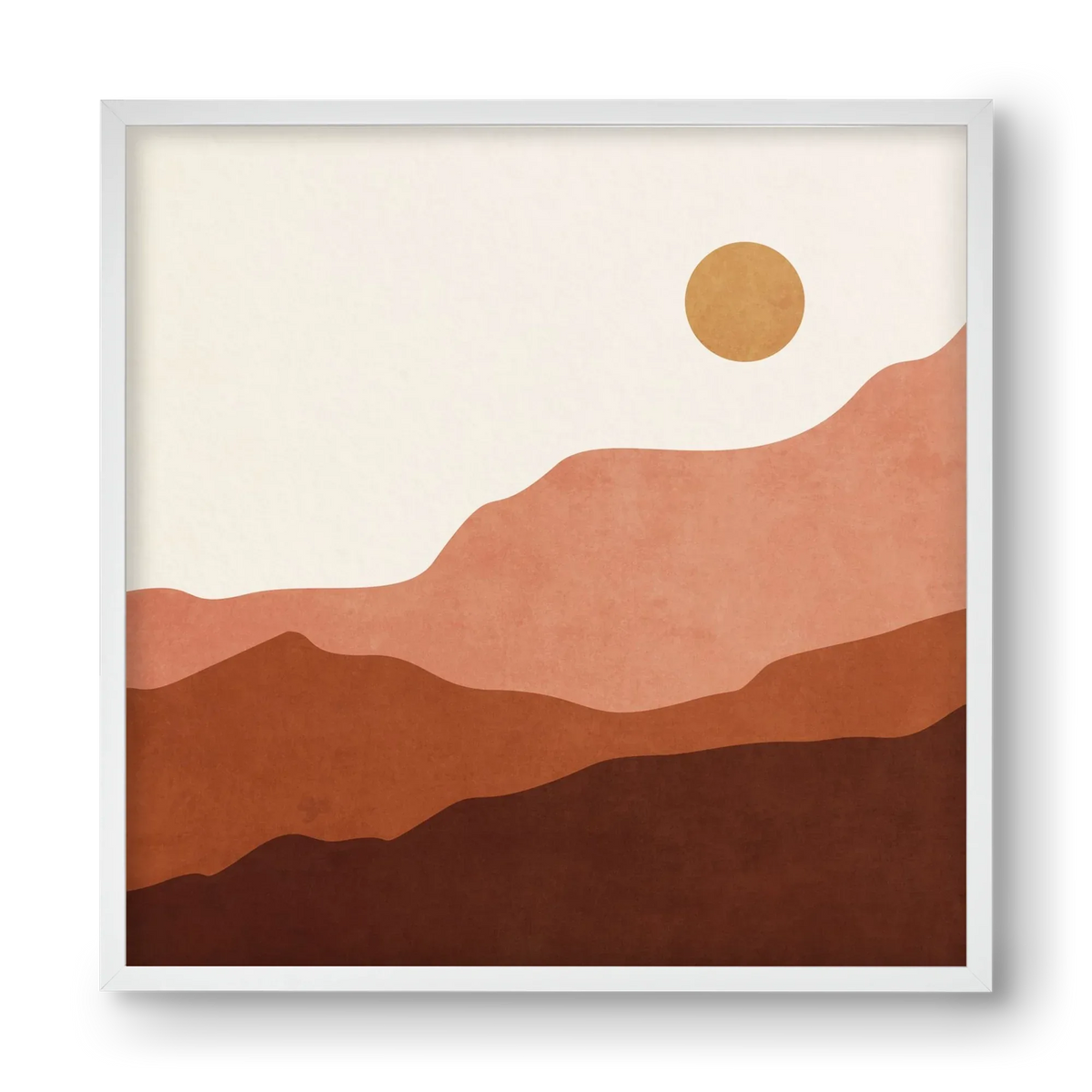 MINIMAL TROPICAL ART - LANDSCAPE 05 - artbridge