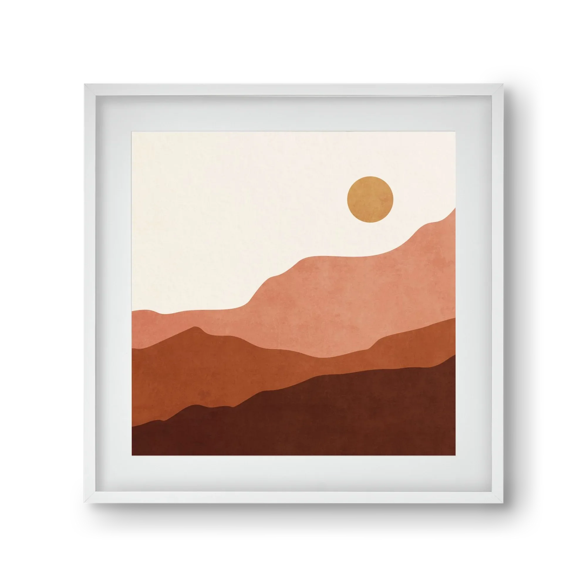 MINIMAL TROPICAL ART - LANDSCAPE 05 - artbridge