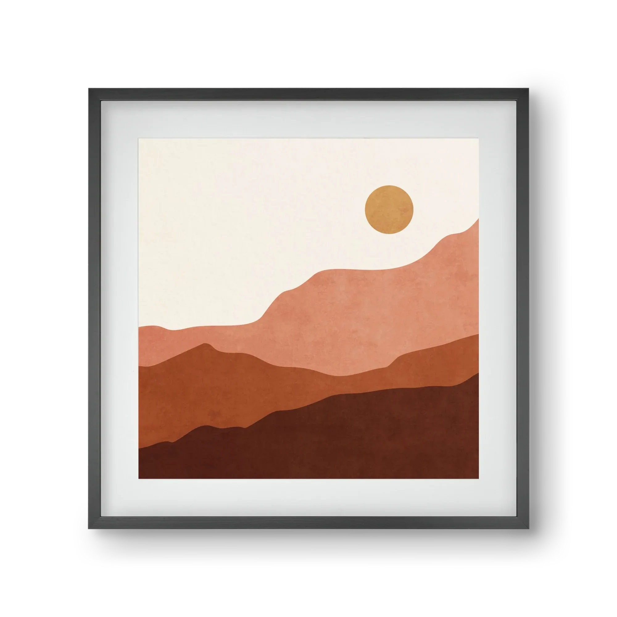 MINIMAL TROPICAL ART - LANDSCAPE 05 - artbridge