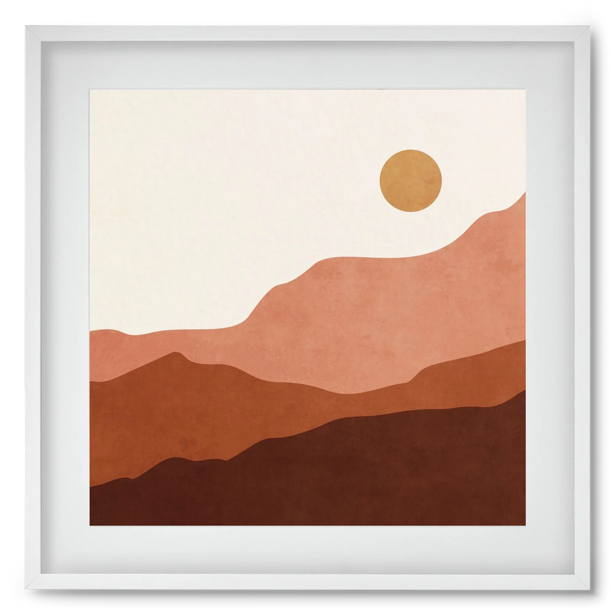 MINIMAL TROPICAL ART - LANDSCAPE 05 - artbridge
