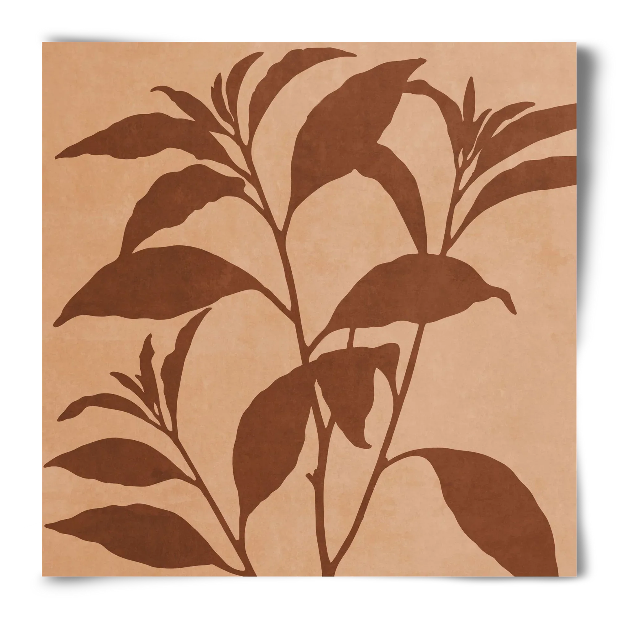 MINIMAL ART - TROPICAL LEAVES 04 - artbridge