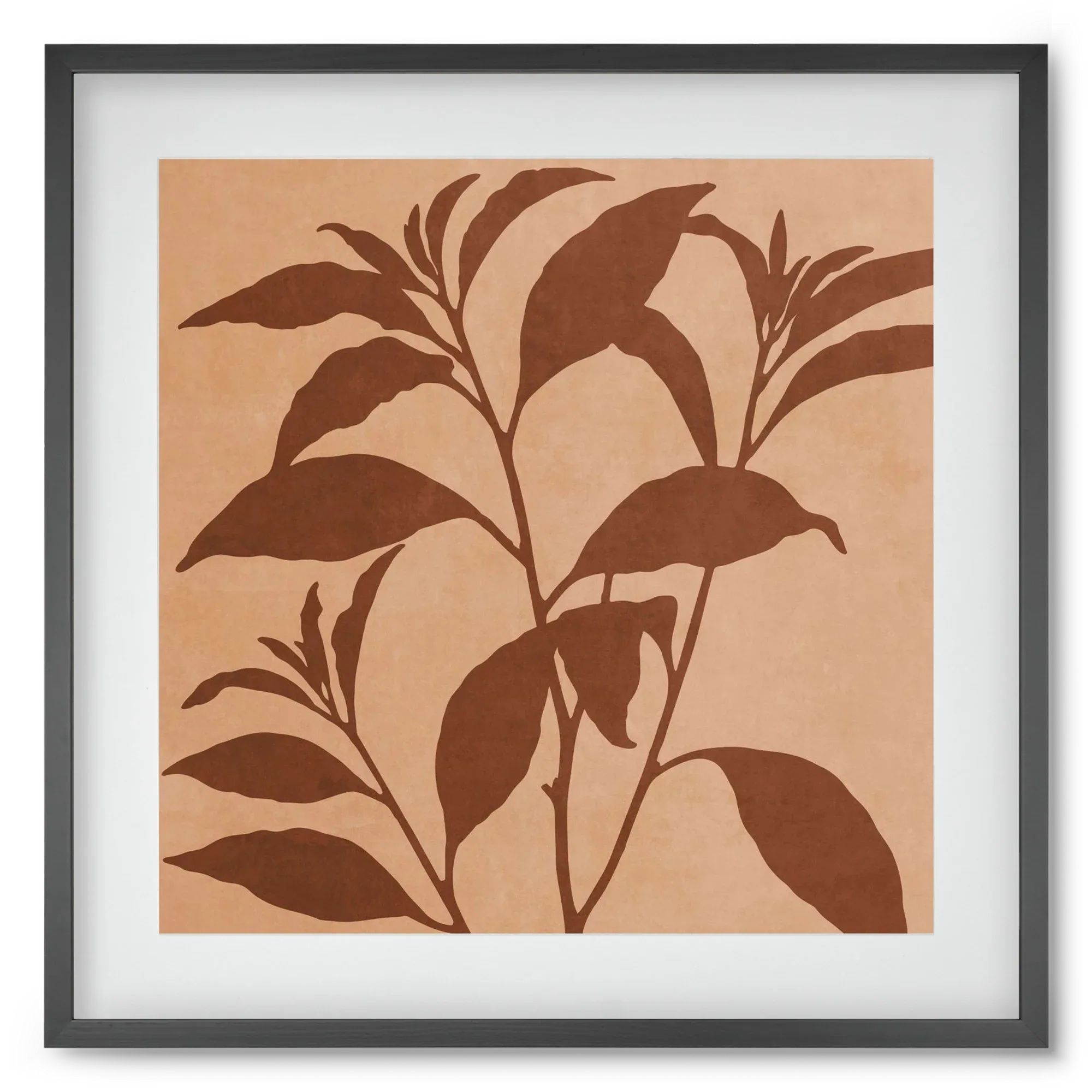 MINIMAL ART - TROPICAL LEAVES 04 - artbridge