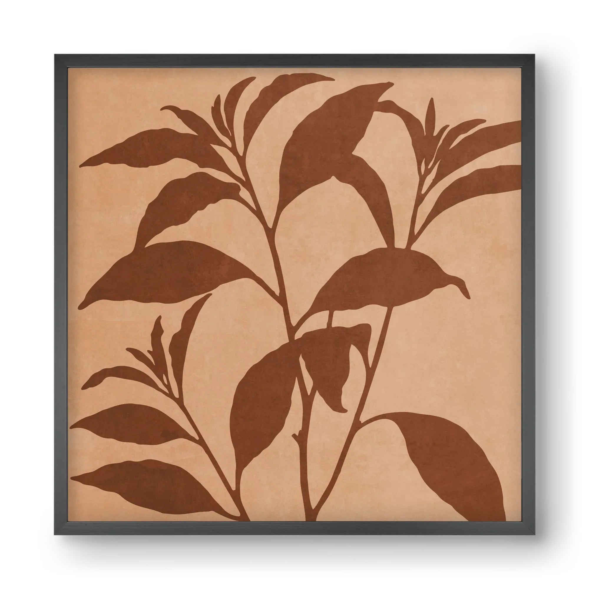 MINIMAL ART - TROPICAL LEAVES 04 - artbridge