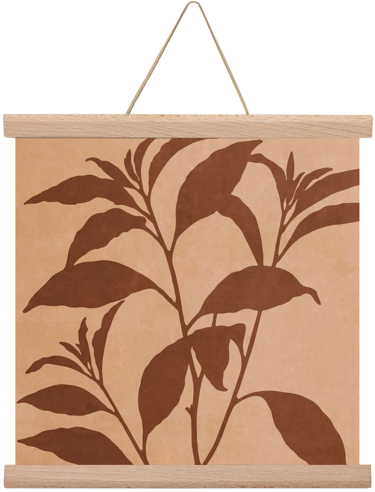 MINIMAL ART - TROPICAL LEAVES 04 - artbridge