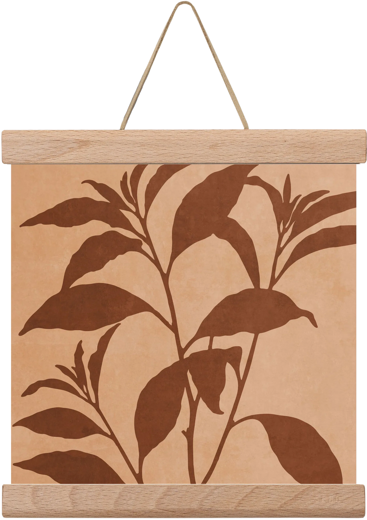 MINIMAL ART - TROPICAL LEAVES 04 - artbridge