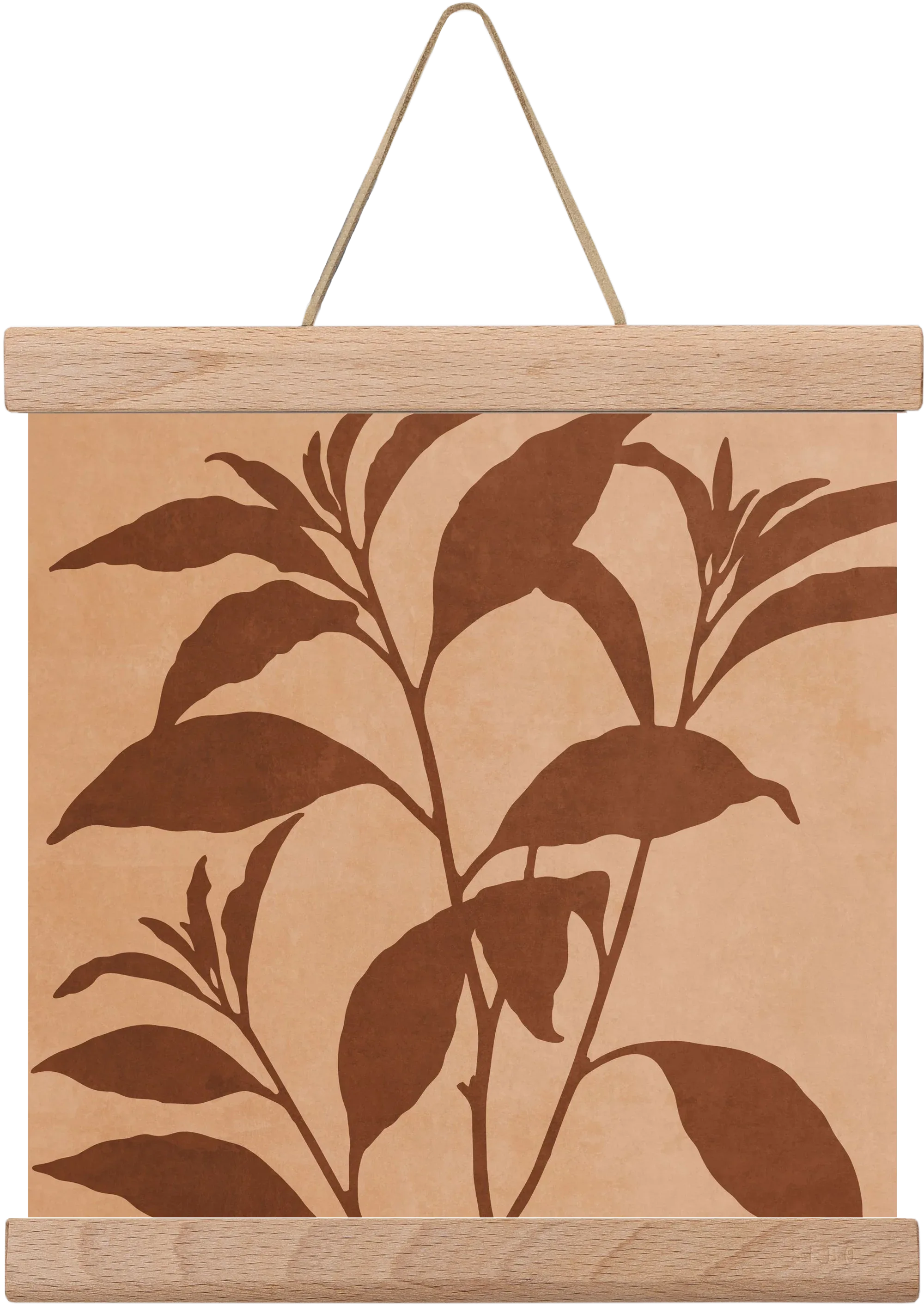 MINIMAL ART - TROPICAL LEAVES 04 - artbridge