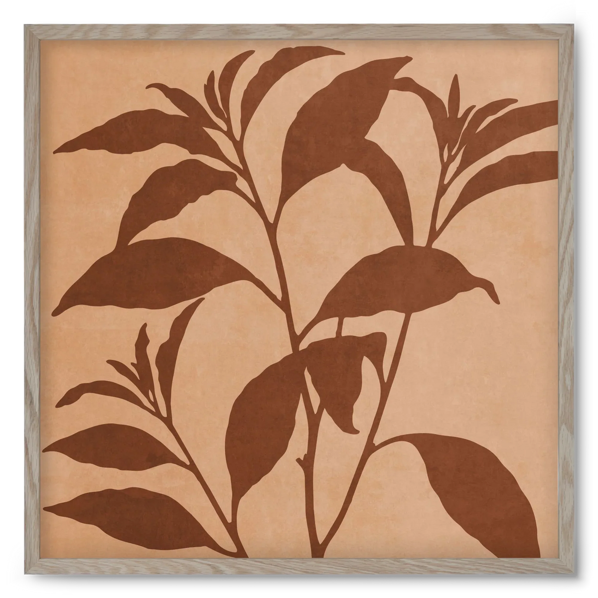 MINIMAL ART - TROPICAL LEAVES 04 - artbridge