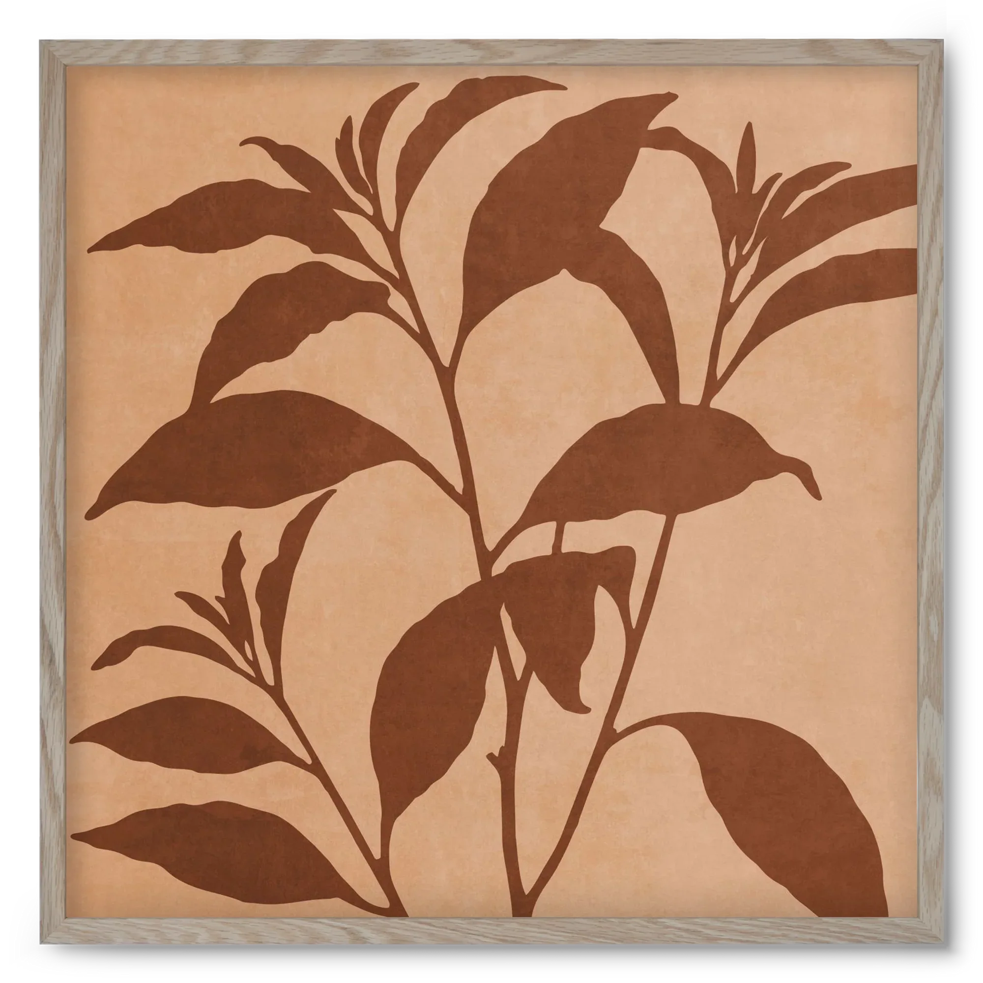 MINIMAL ART - TROPICAL LEAVES 04 - artbridge