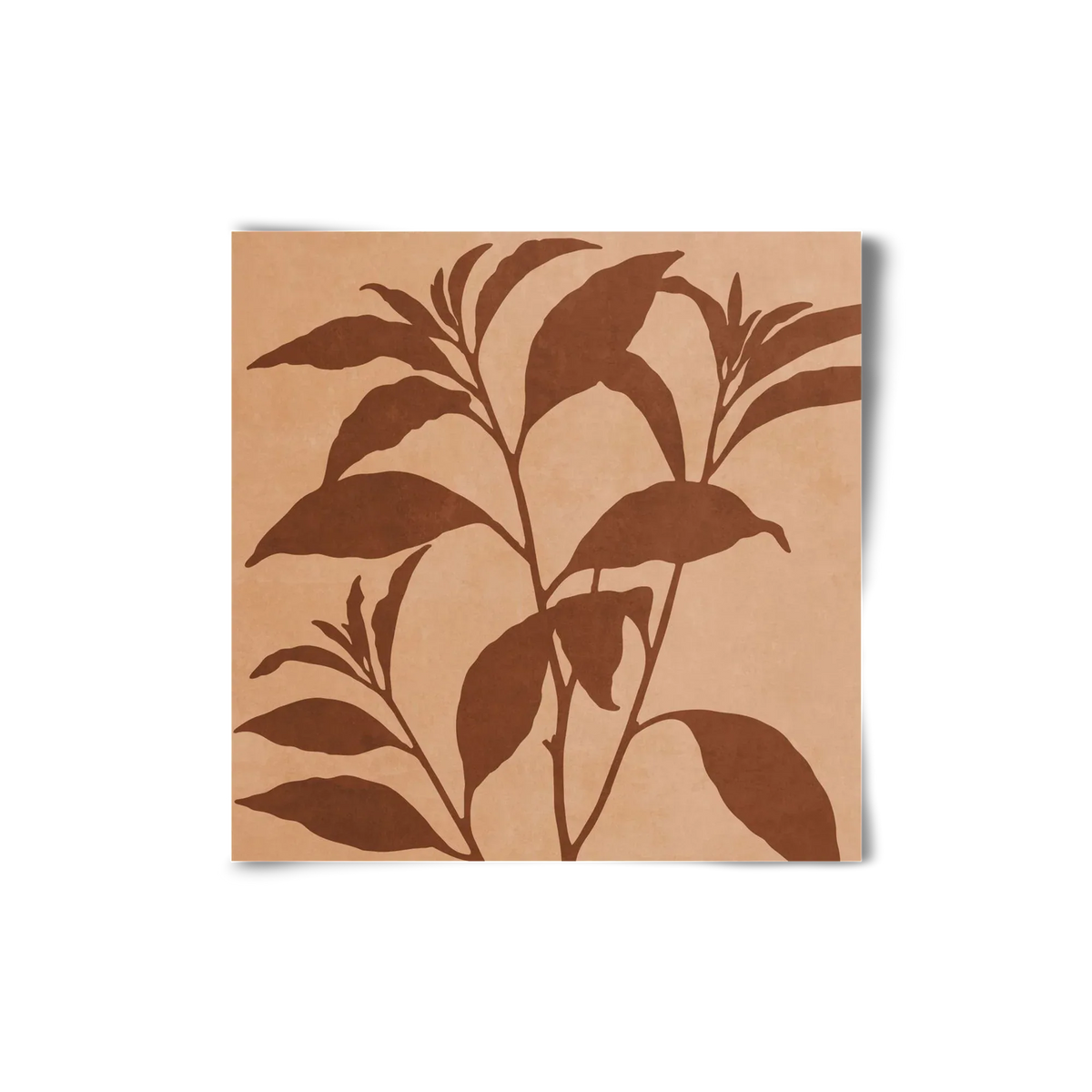 MINIMAL ART - TROPICAL LEAVES 04 - artbridge