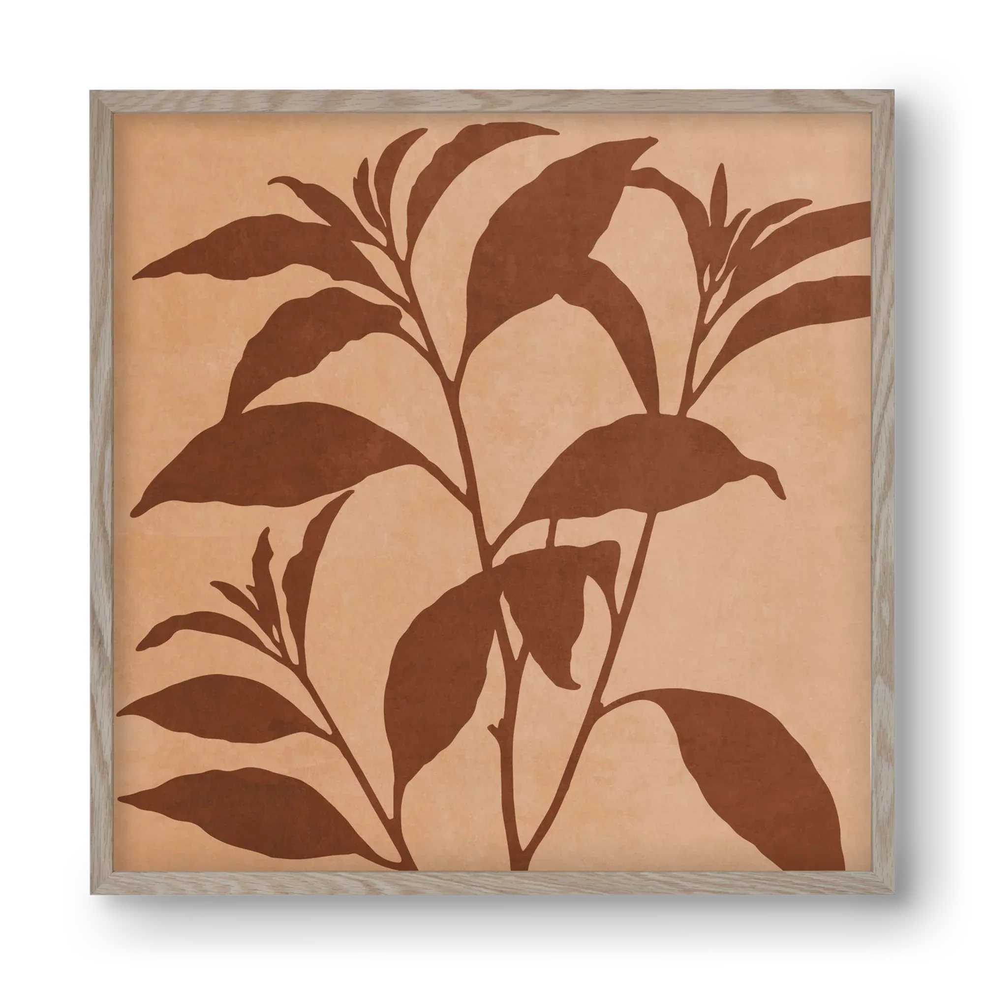 MINIMAL ART - TROPICAL LEAVES 04 - artbridge
