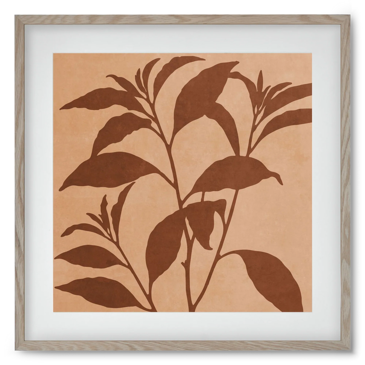 MINIMAL ART - TROPICAL LEAVES 04 - artbridge