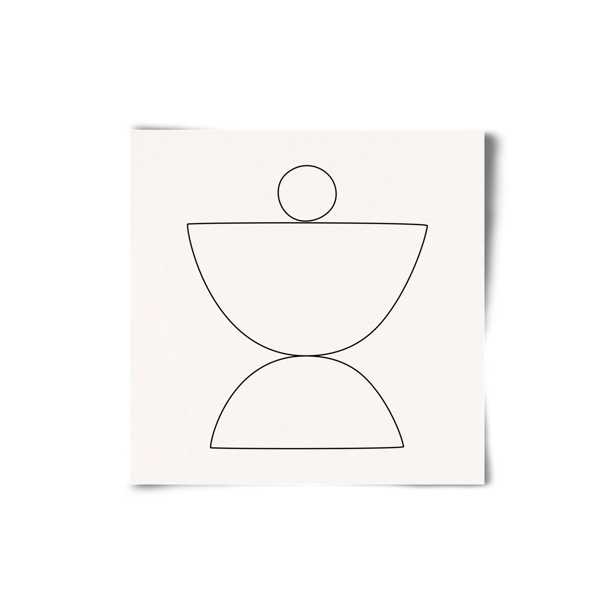 MINIMAL GEOMETIC ART - LINE 02 - artbridge