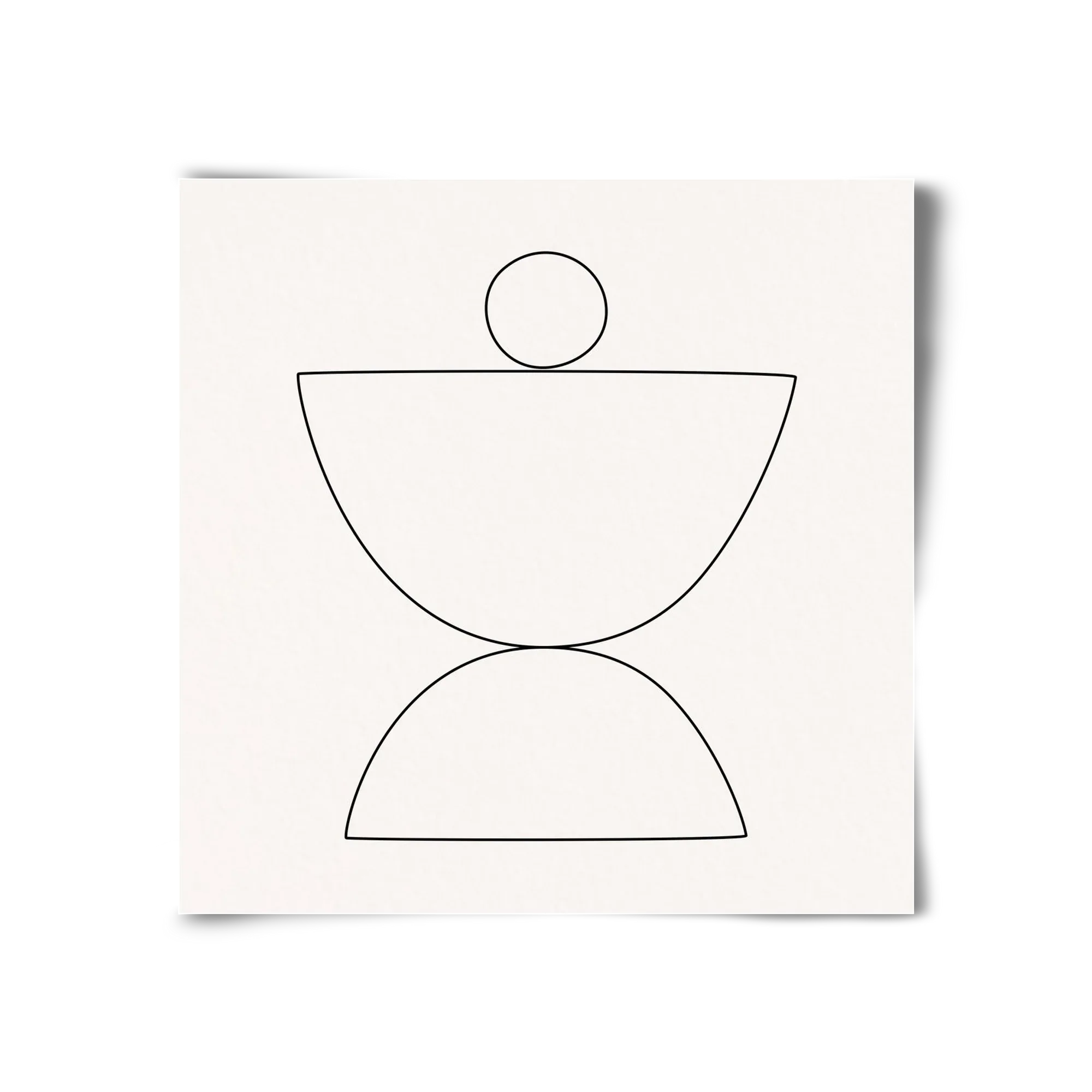 MINIMAL GEOMETIC ART - LINE 02 - artbridge
