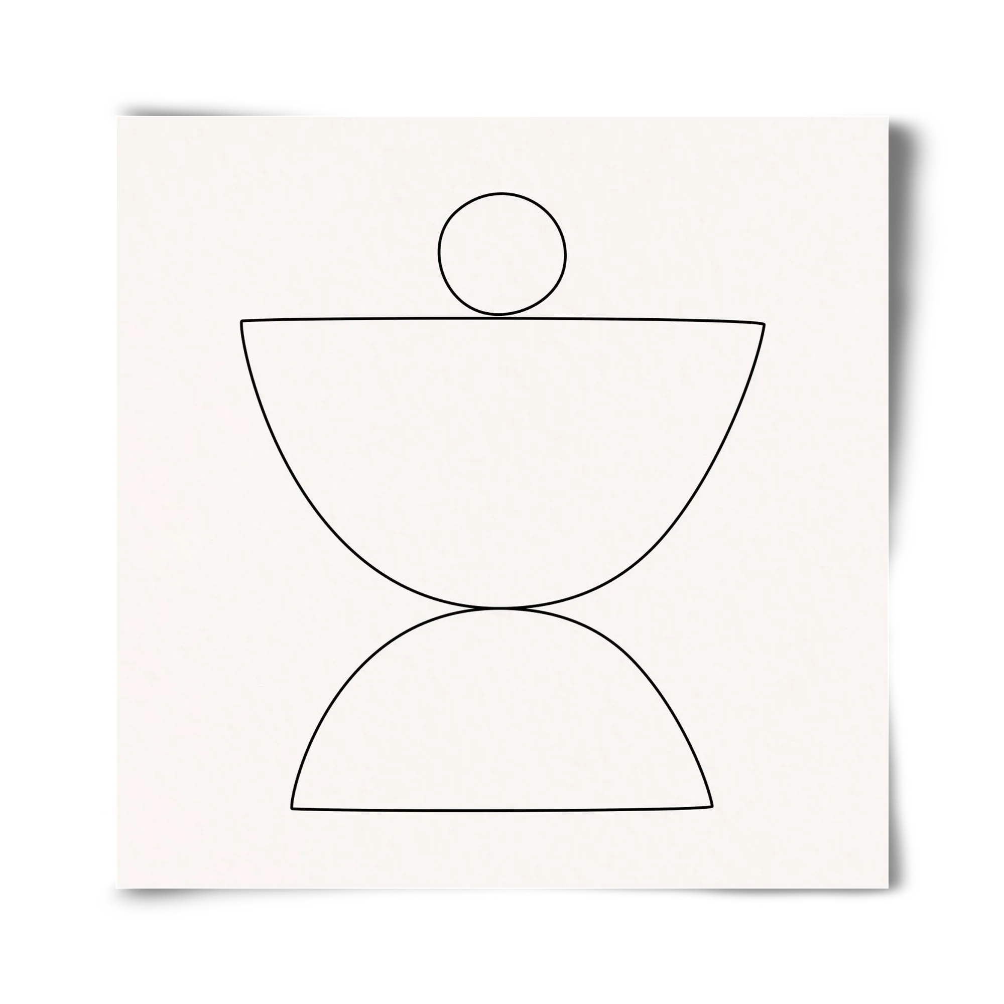 MINIMAL GEOMETIC ART - LINE 02 - artbridge