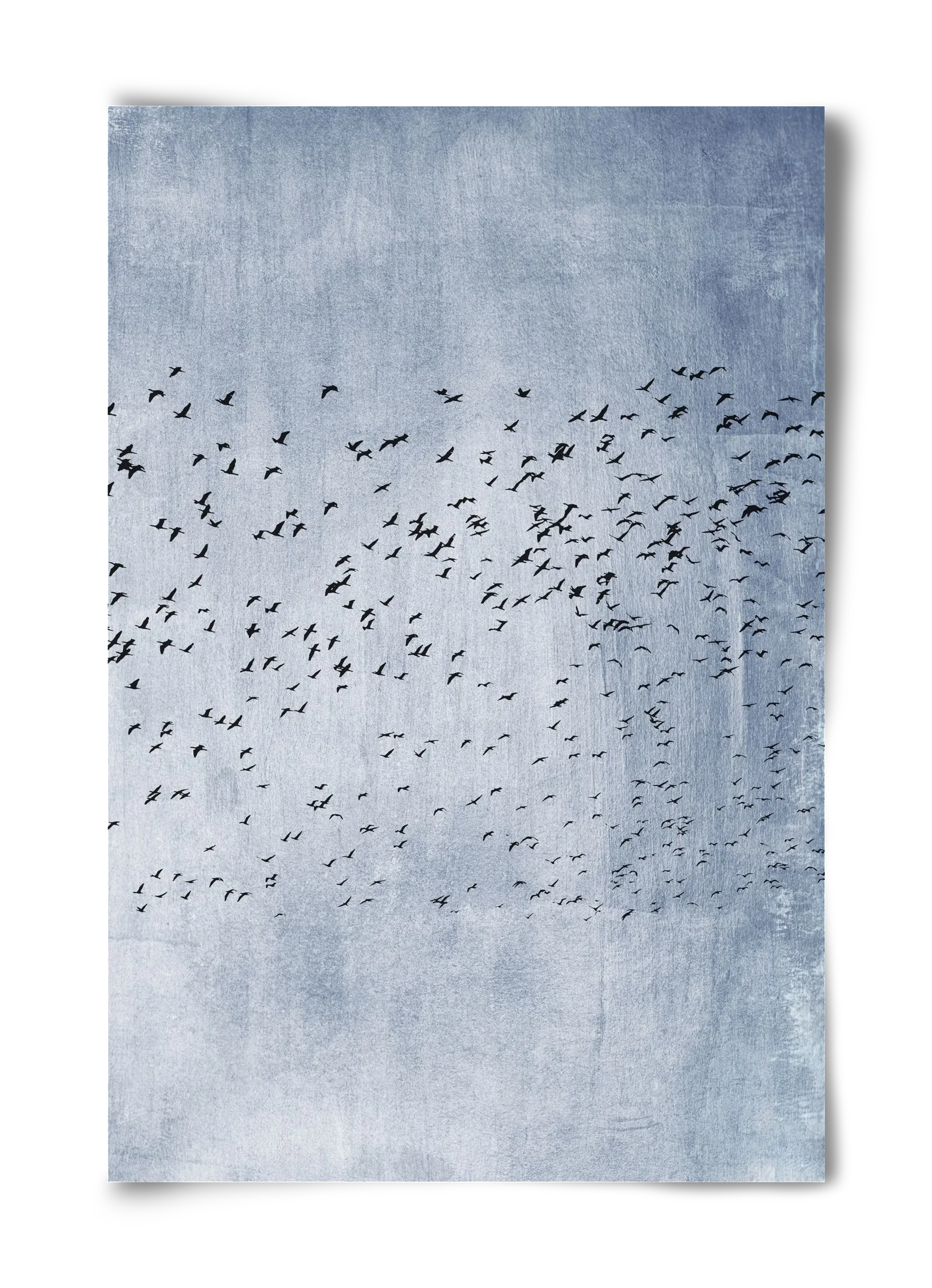 Moving on - blue - artbridge