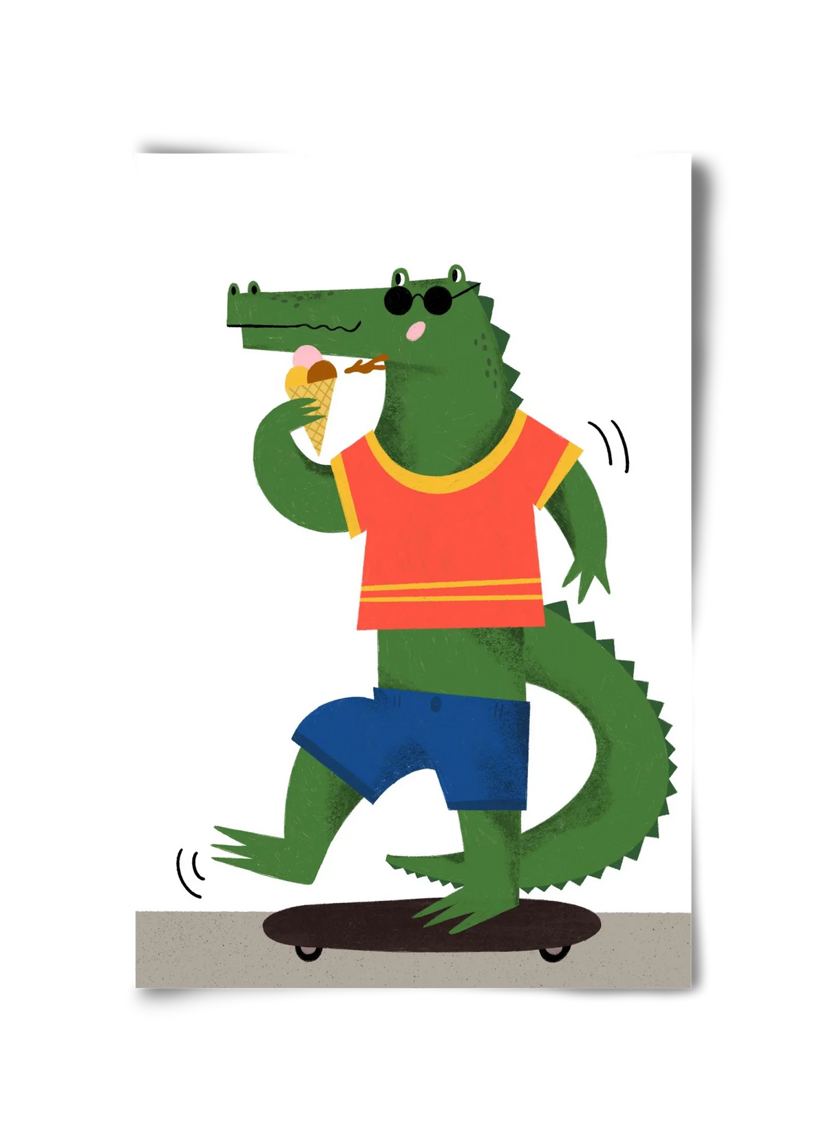 Funky Crocodile - artbridge