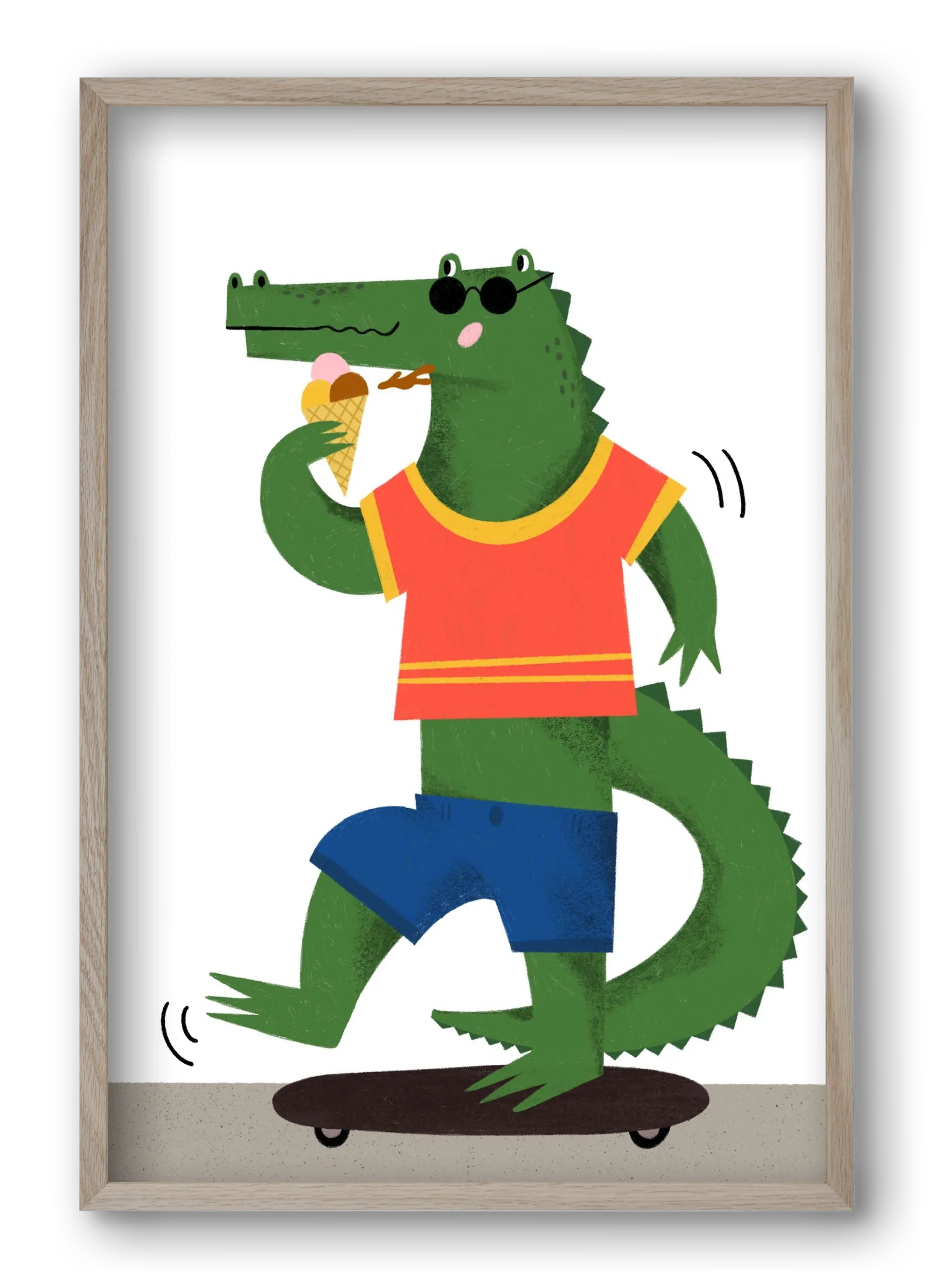 Funky Crocodile - artbridge