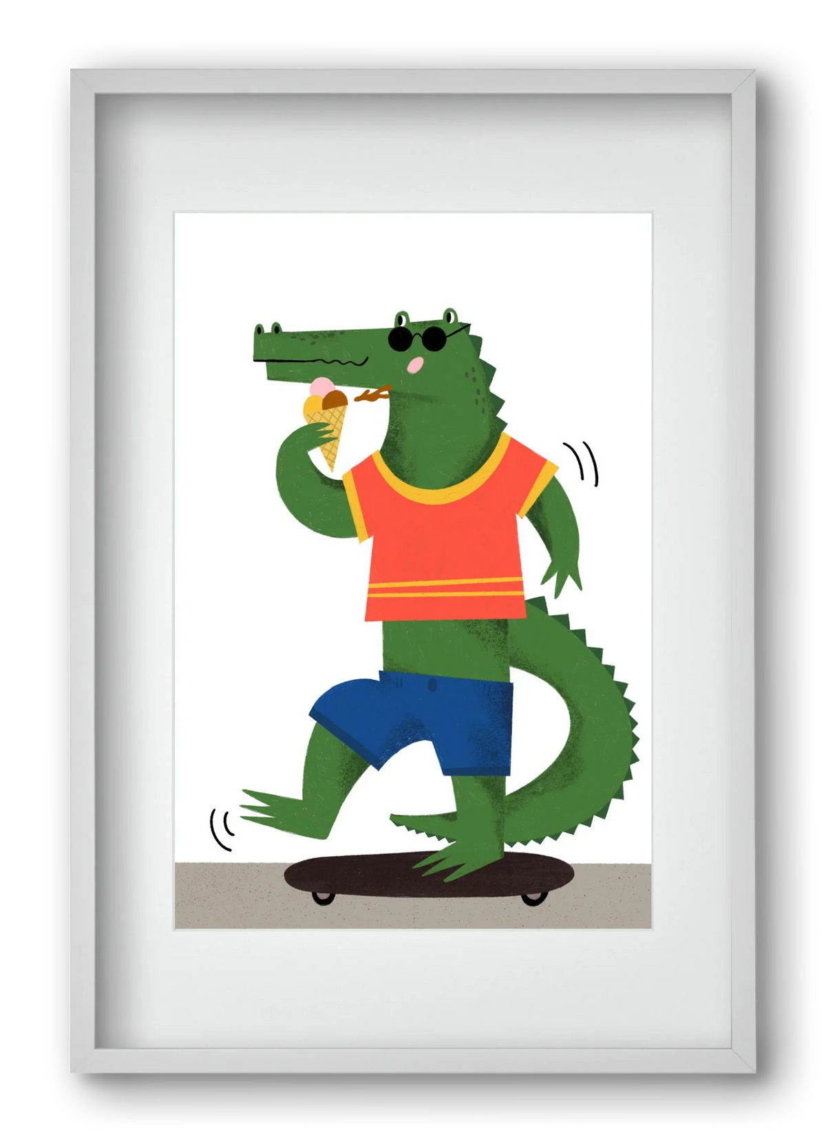 Funky Crocodile - artbridge