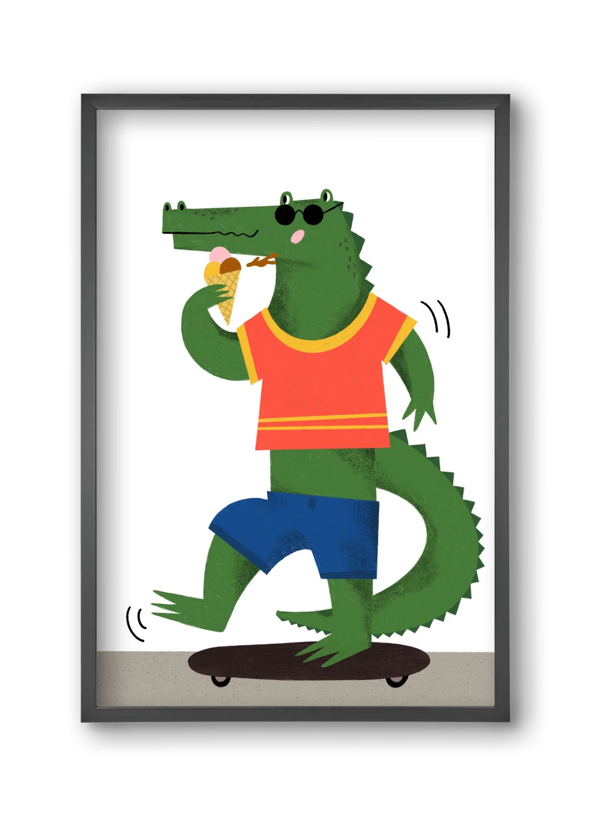 Funky Crocodile - artbridge