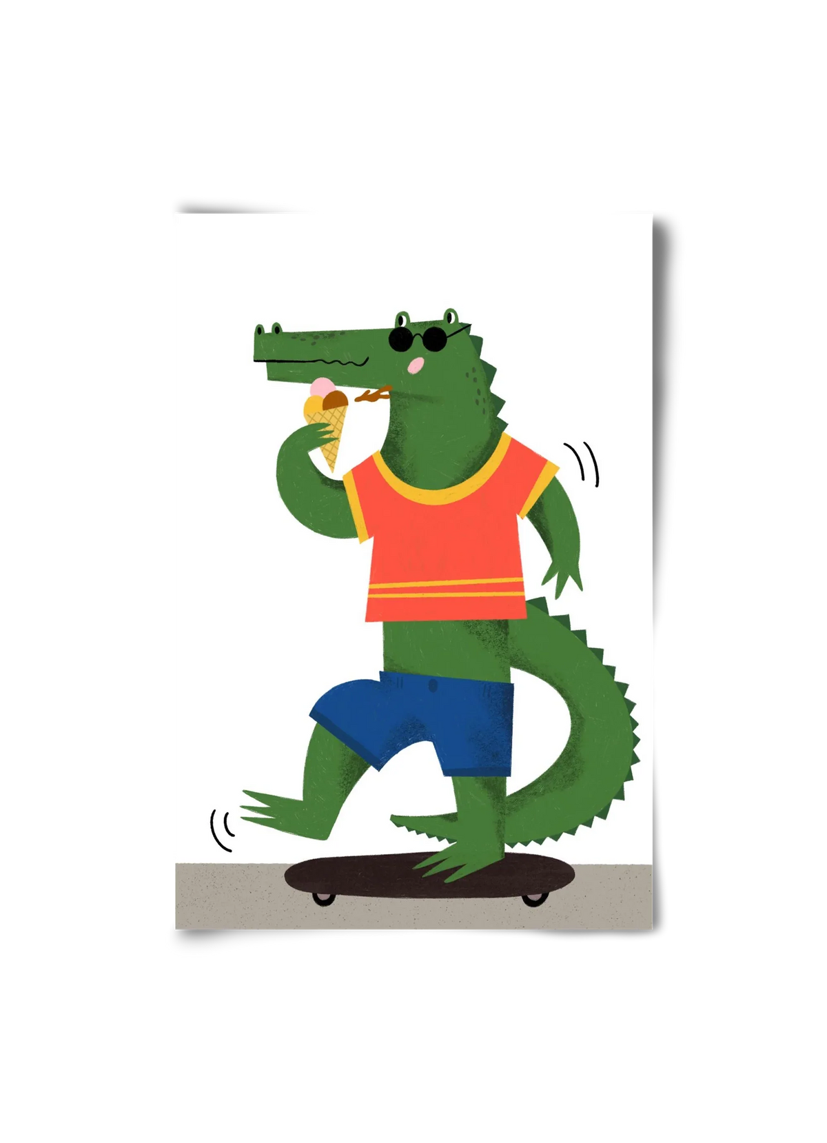 Funky Crocodile - artbridge
