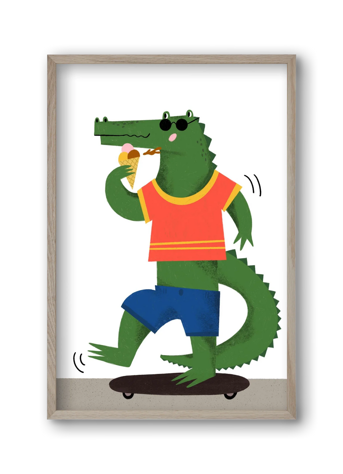 Funky Crocodile - artbridge