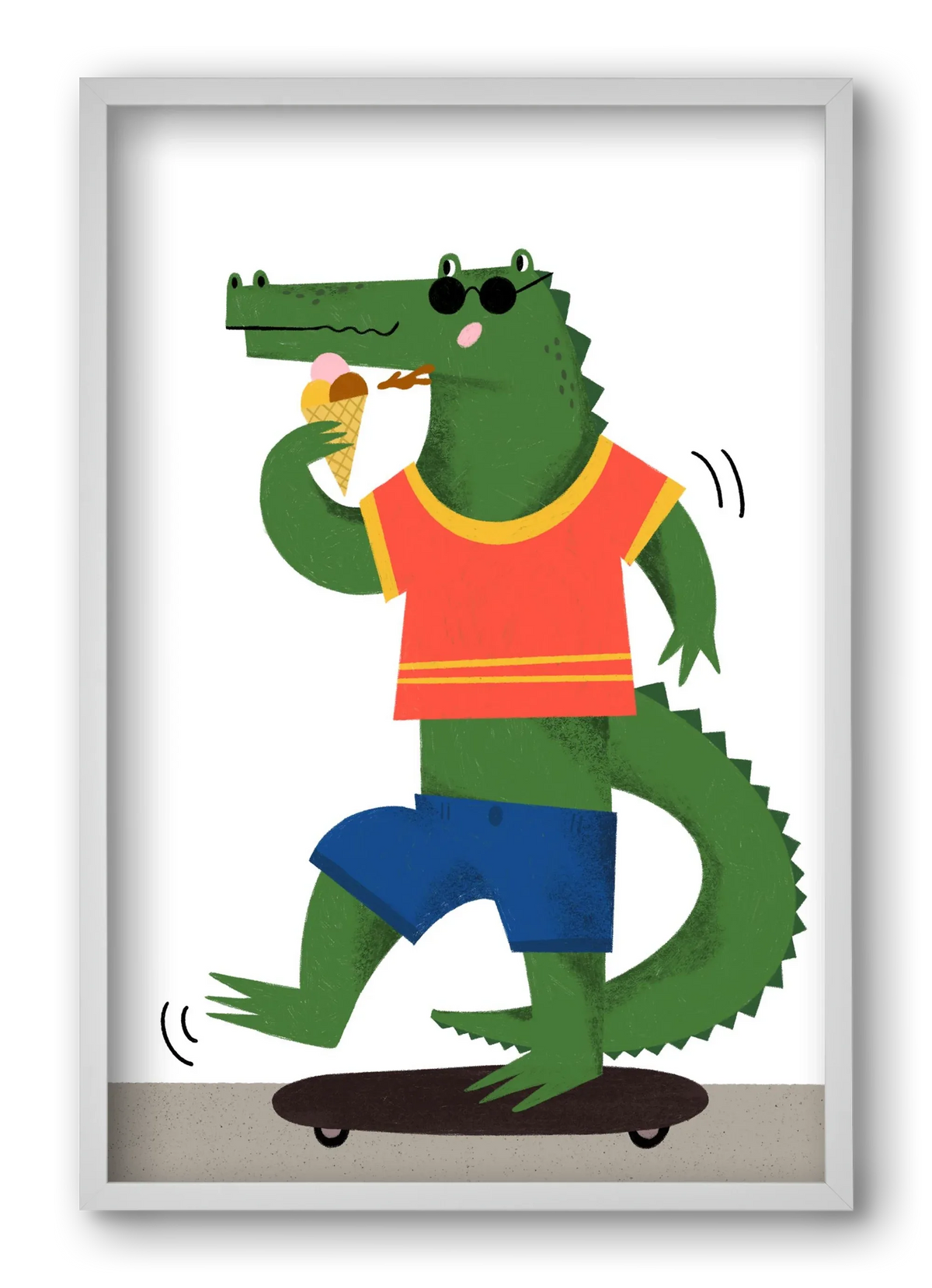 Funky Crocodile - artbridge