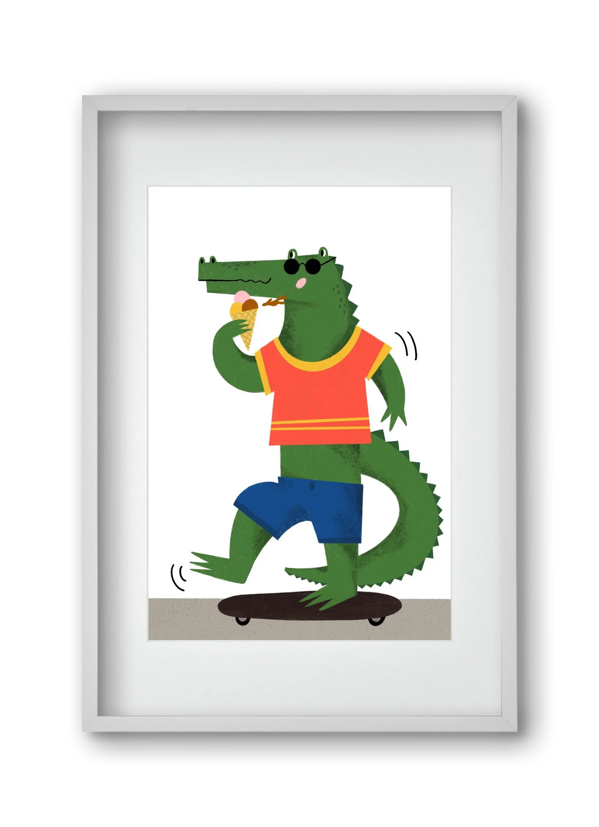 Funky Crocodile - artbridge