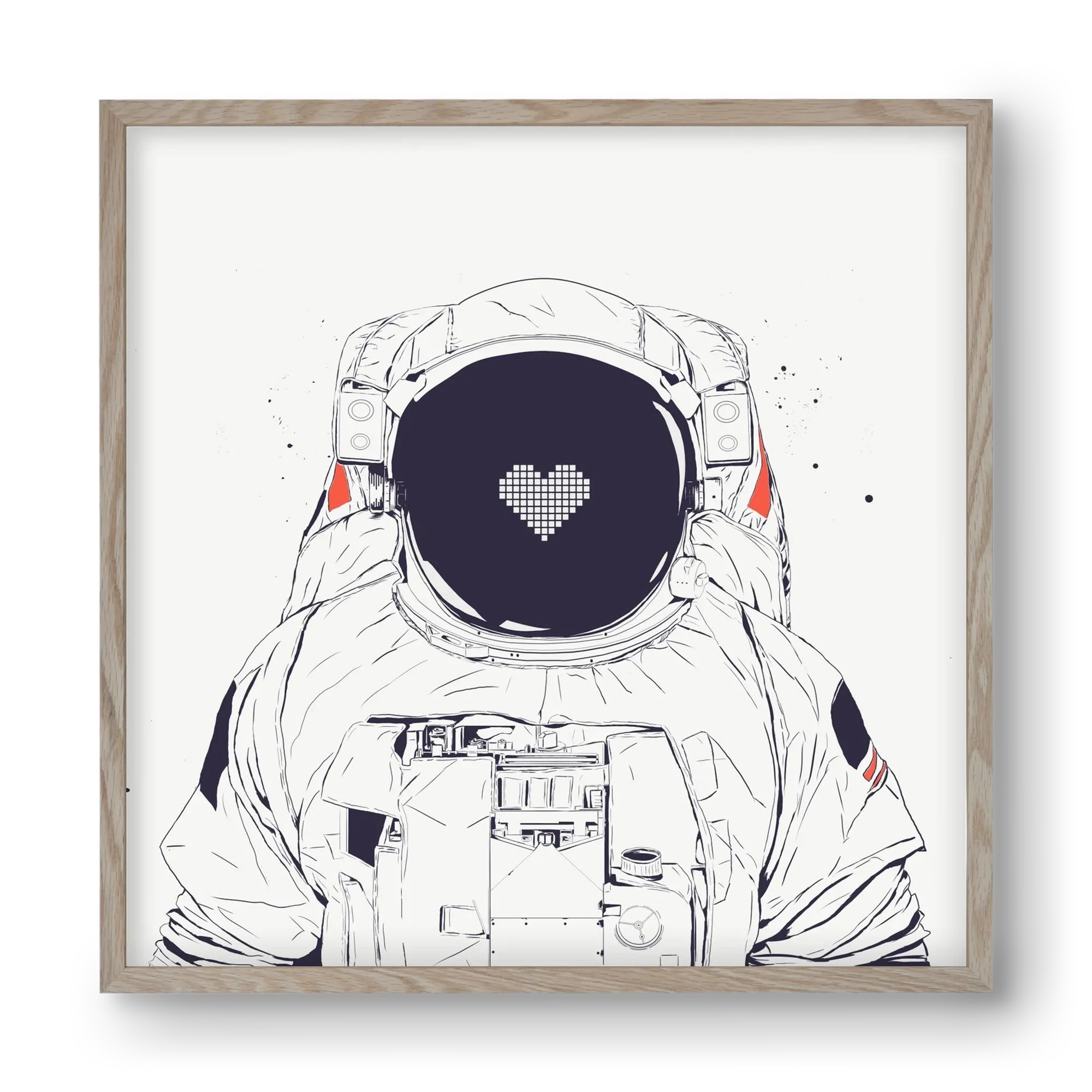Astronaut love - artbridge