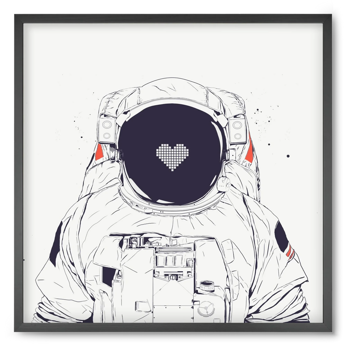 Astronaut love - artbridge