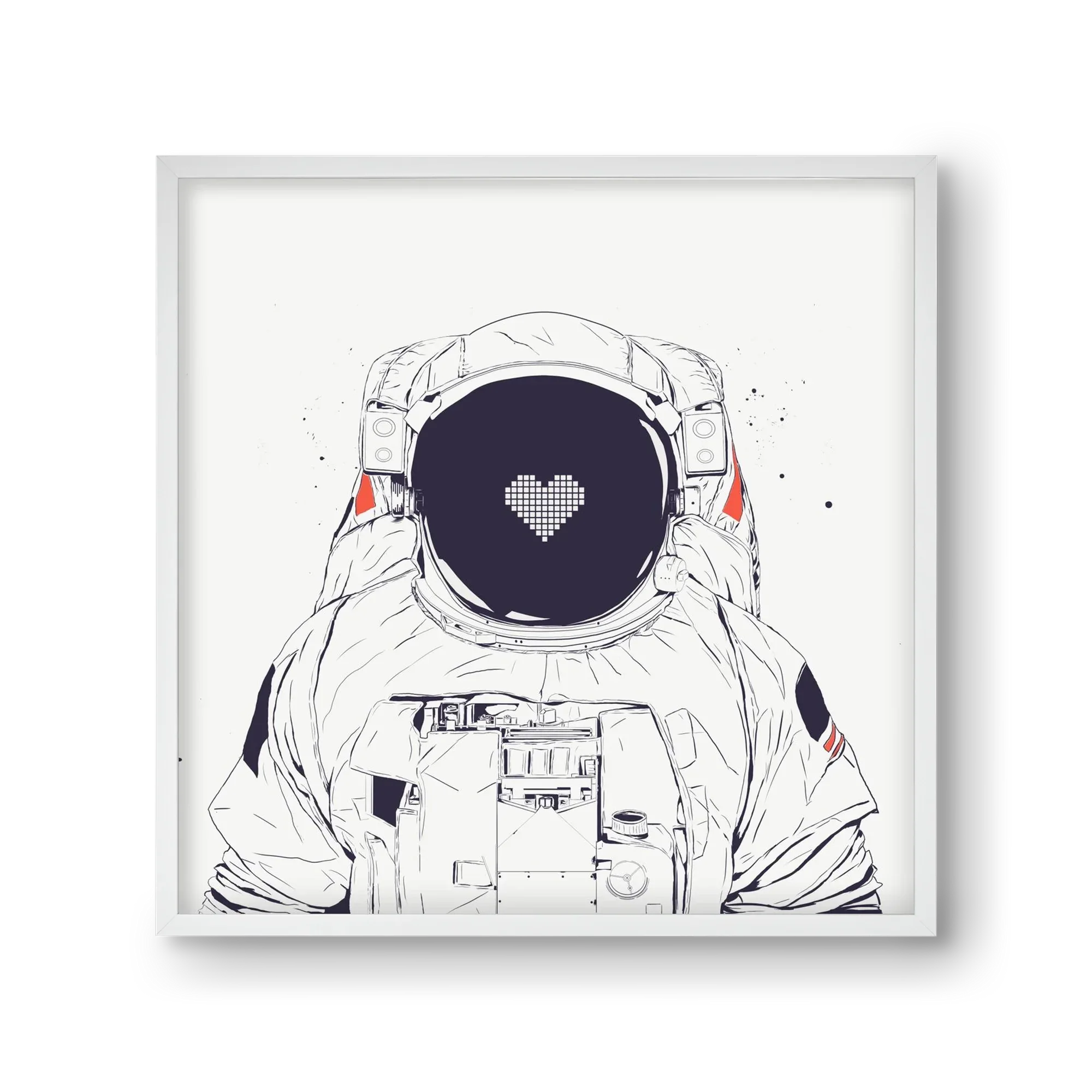 Astronaut love - artbridge