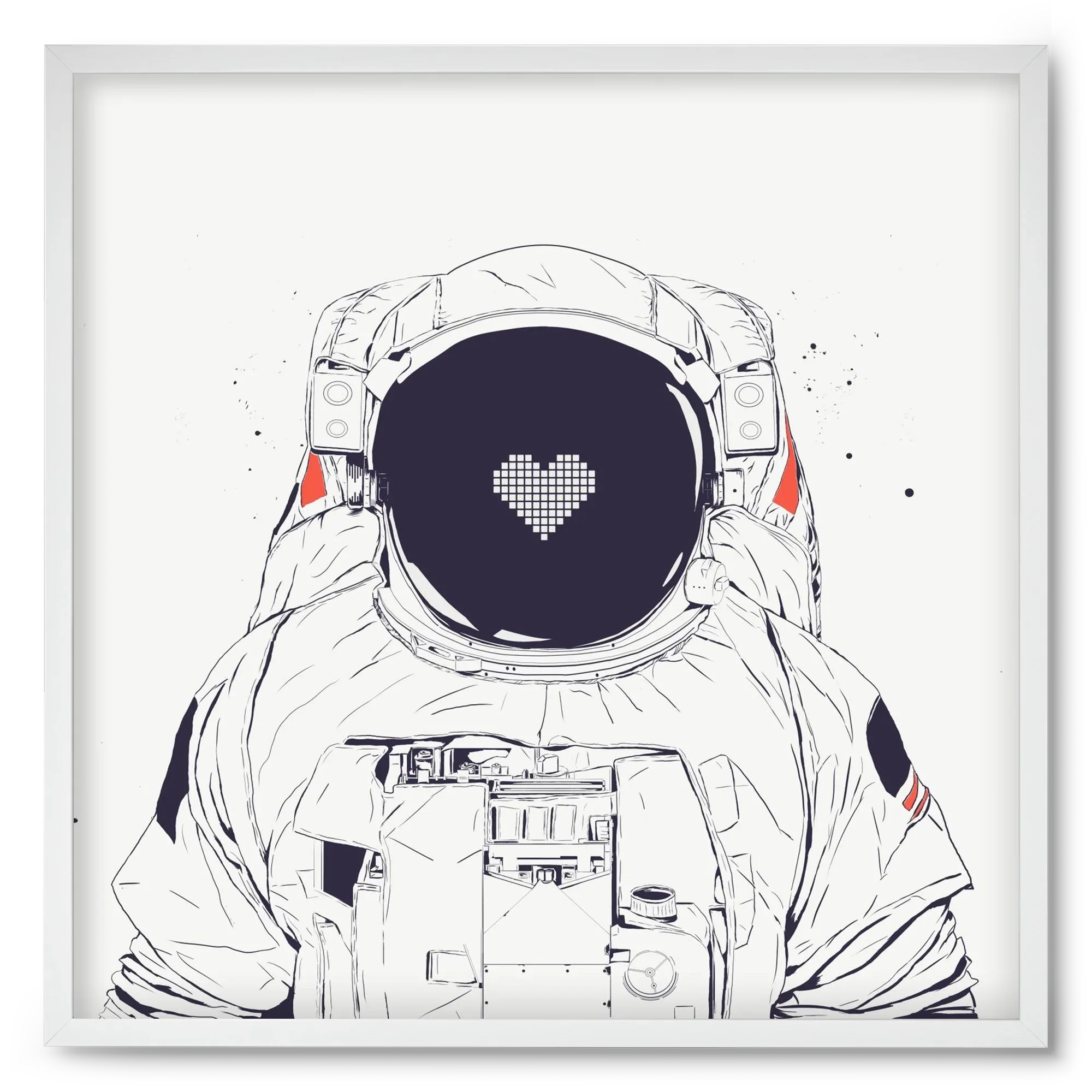 Astronaut love - artbridge