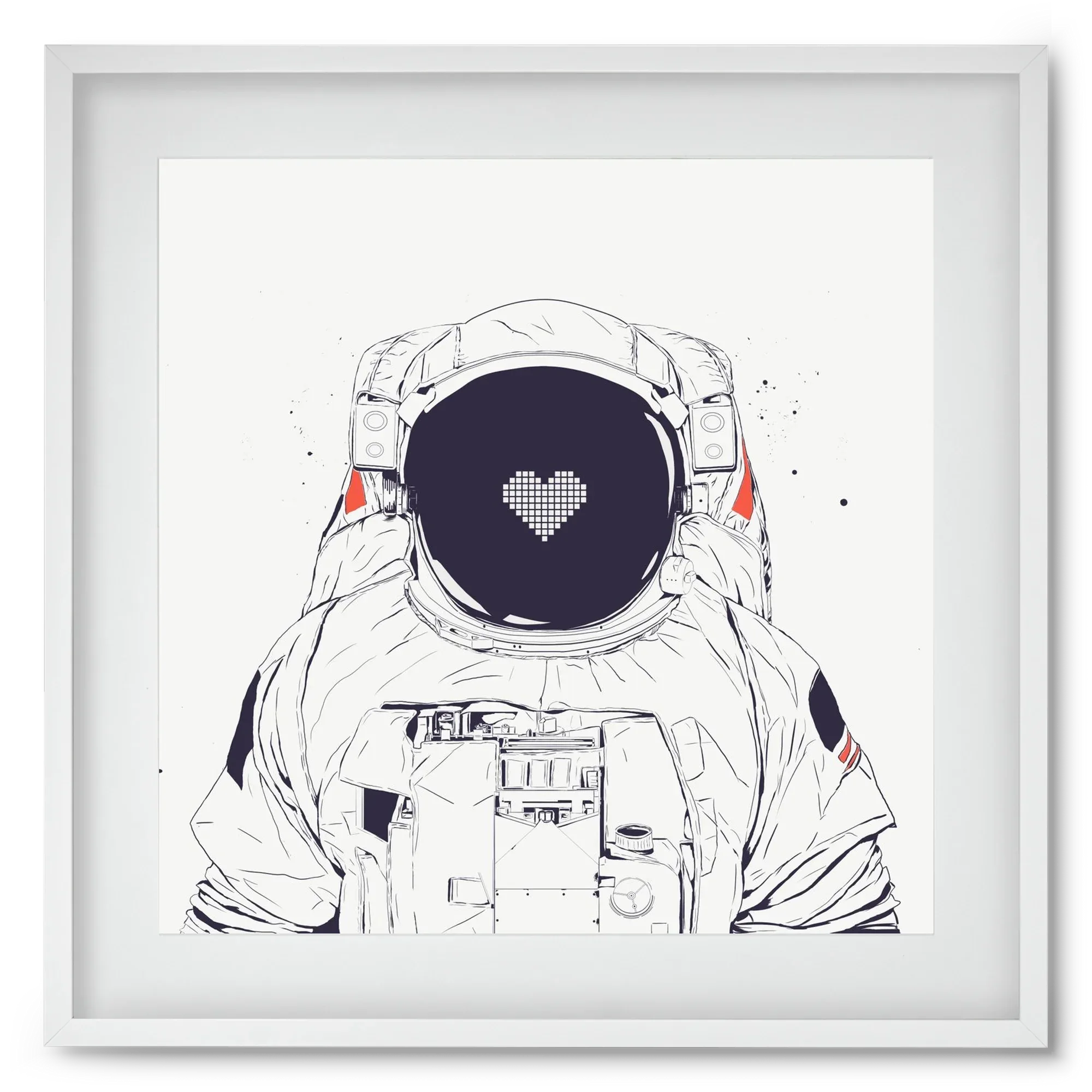 Astronaut love - artbridge