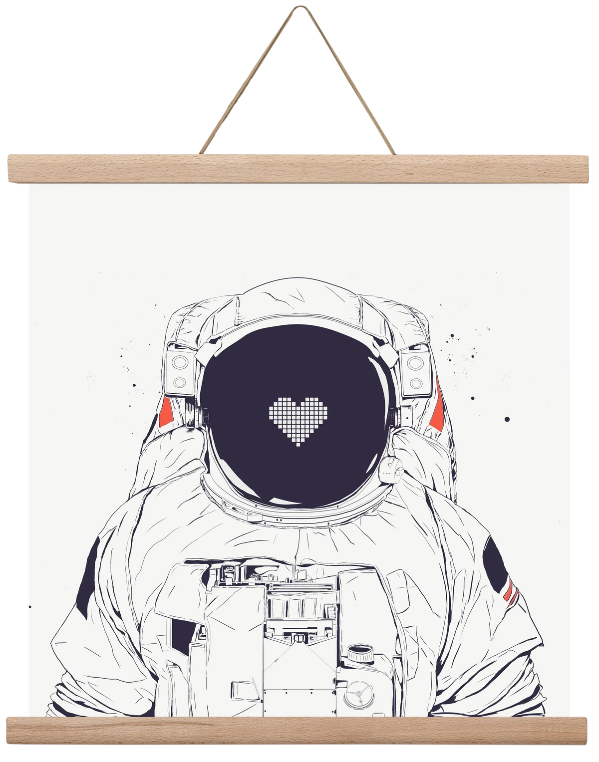 Astronaut love - artbridge