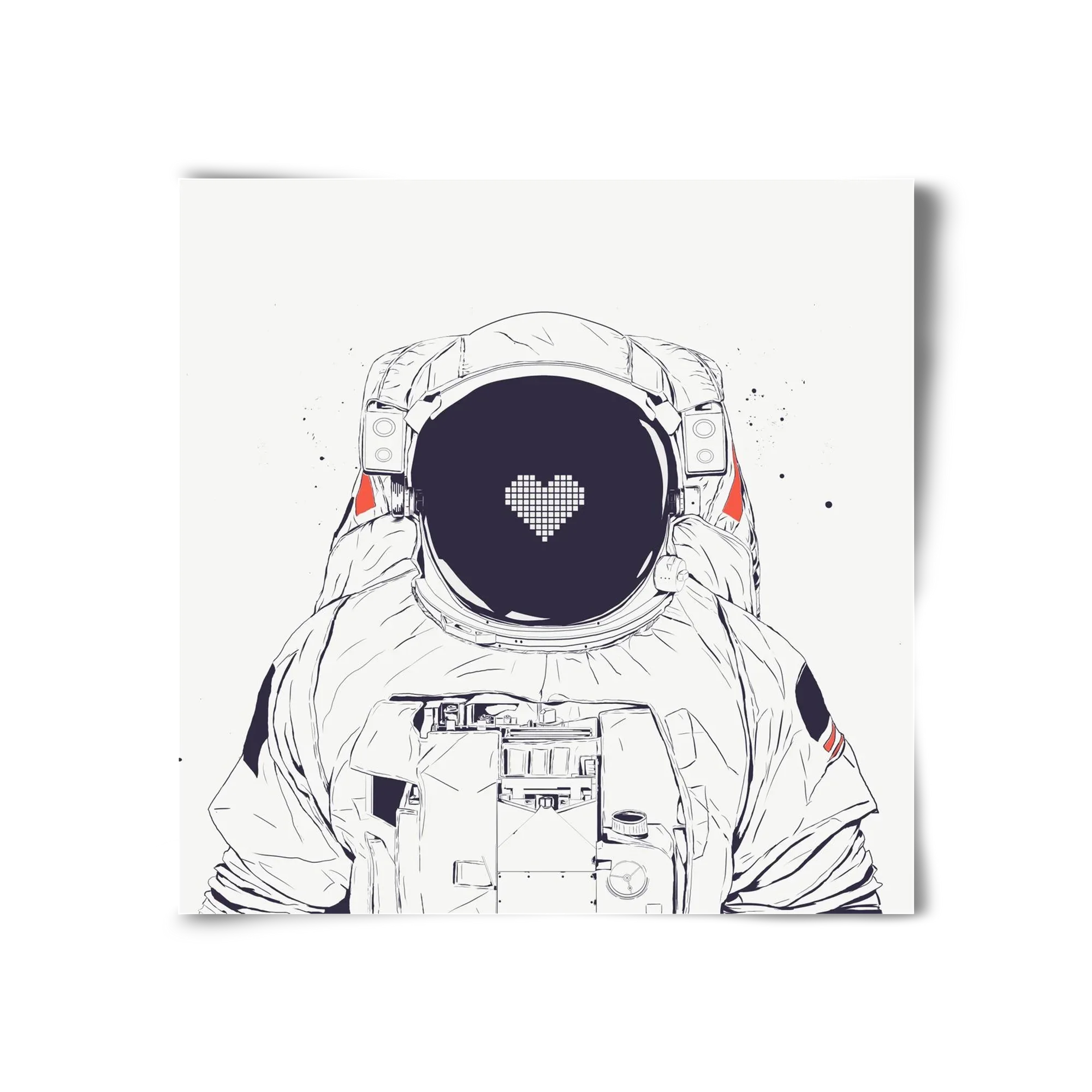 Astronaut love - artbridge