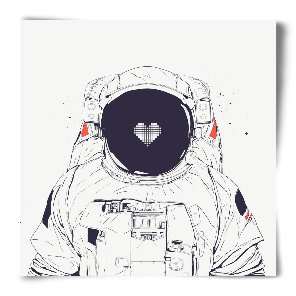 Astronaut love - artbridge