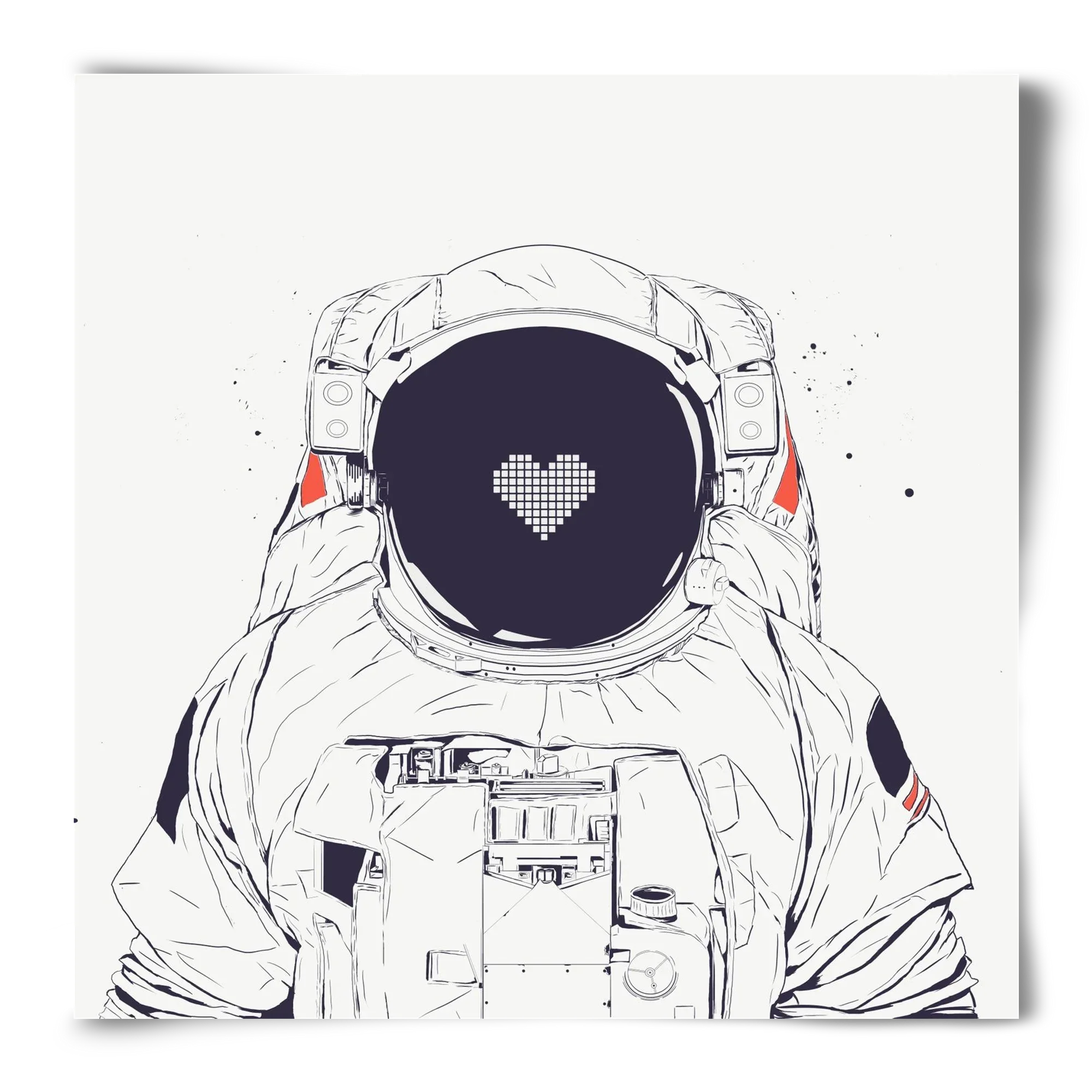 Astronaut love - artbridge