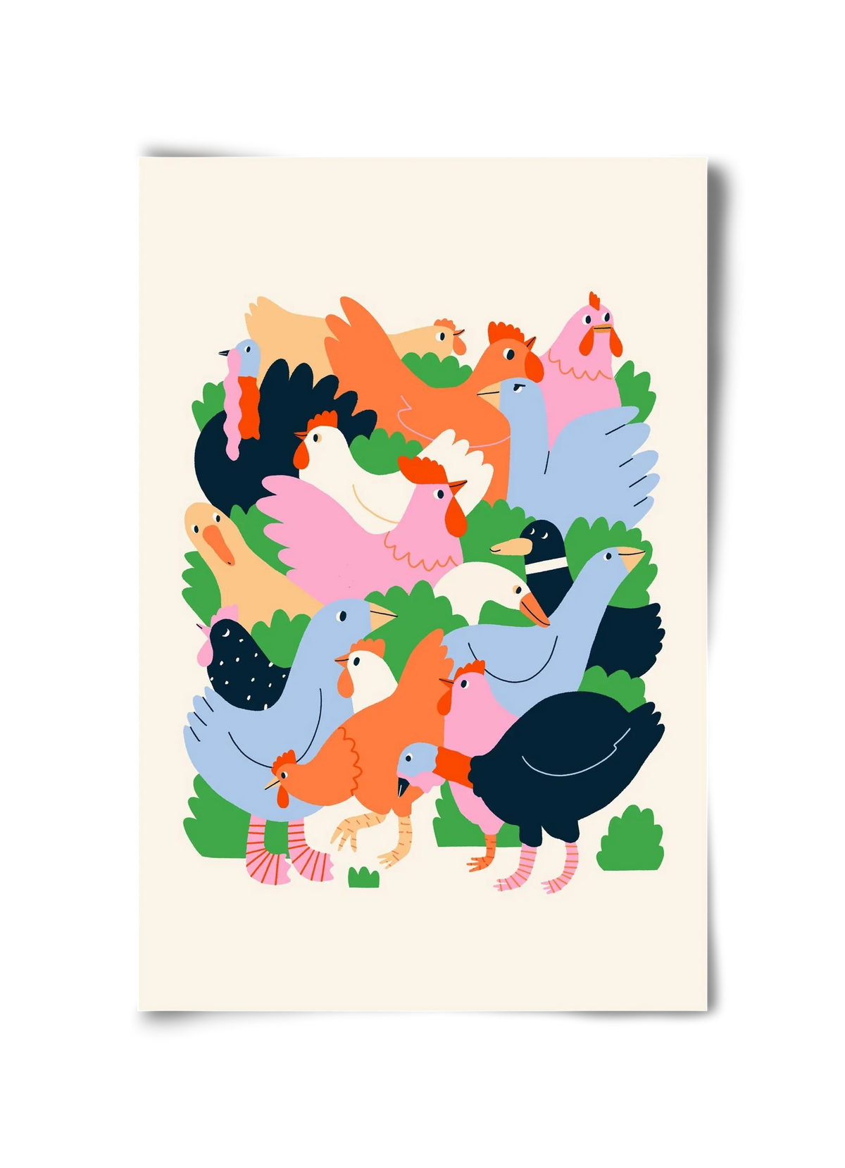 Happy Poultry Yard - artbridge